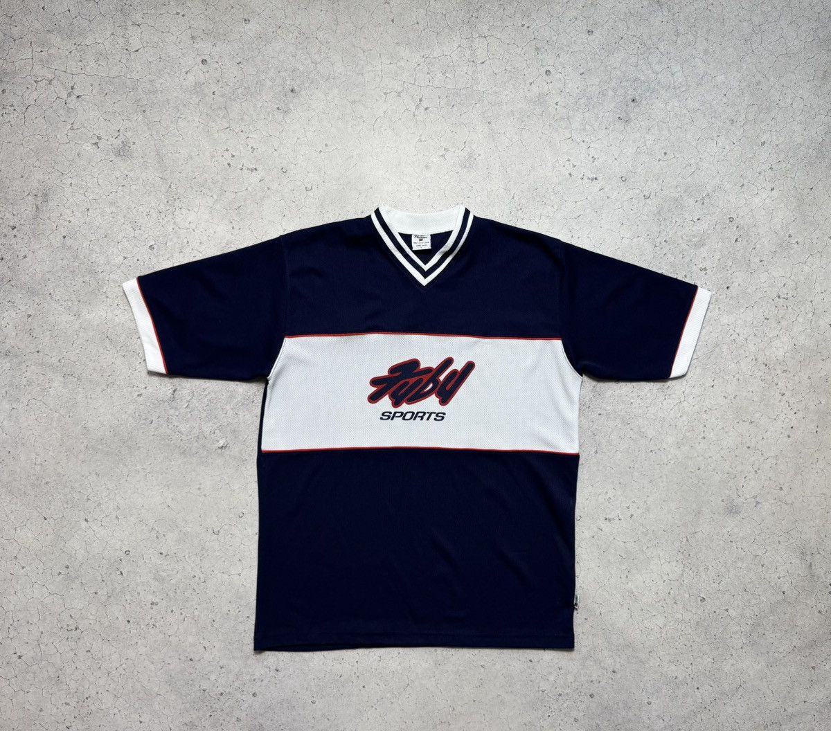 Fubu Fubu Sports Vintage Jersey T-Shirt Big Logo Size US L / EU 52-54 / 3 - 1 Thumbnail