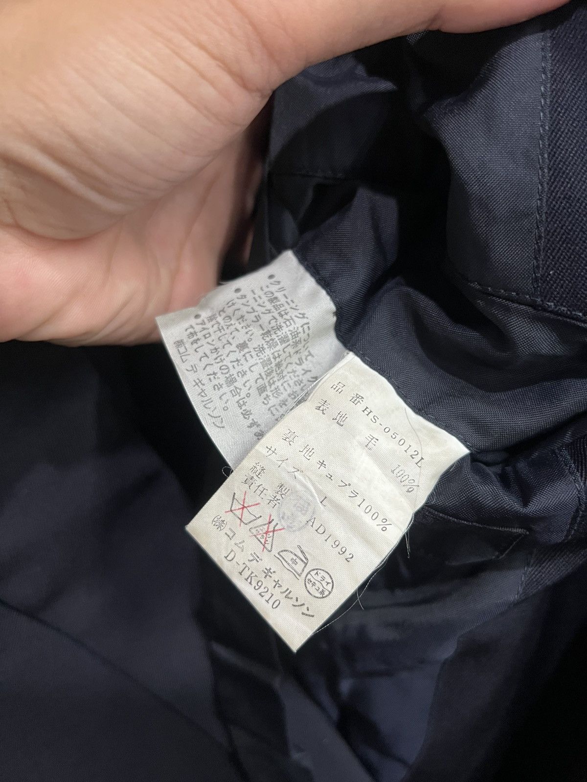 Aw1992 Vintage Comme Des Garcons Homme Blazer Jacket