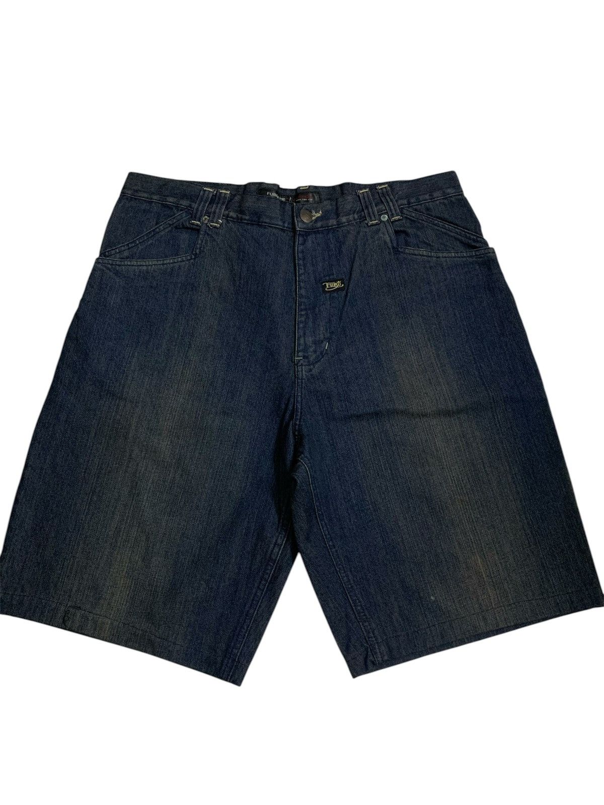 Rick Owens 2000 Fubu Collection Jorts Southpole Goa Lgb Y2K Jnco Style Size US 38 / EU 54 - 2 Thumbnail