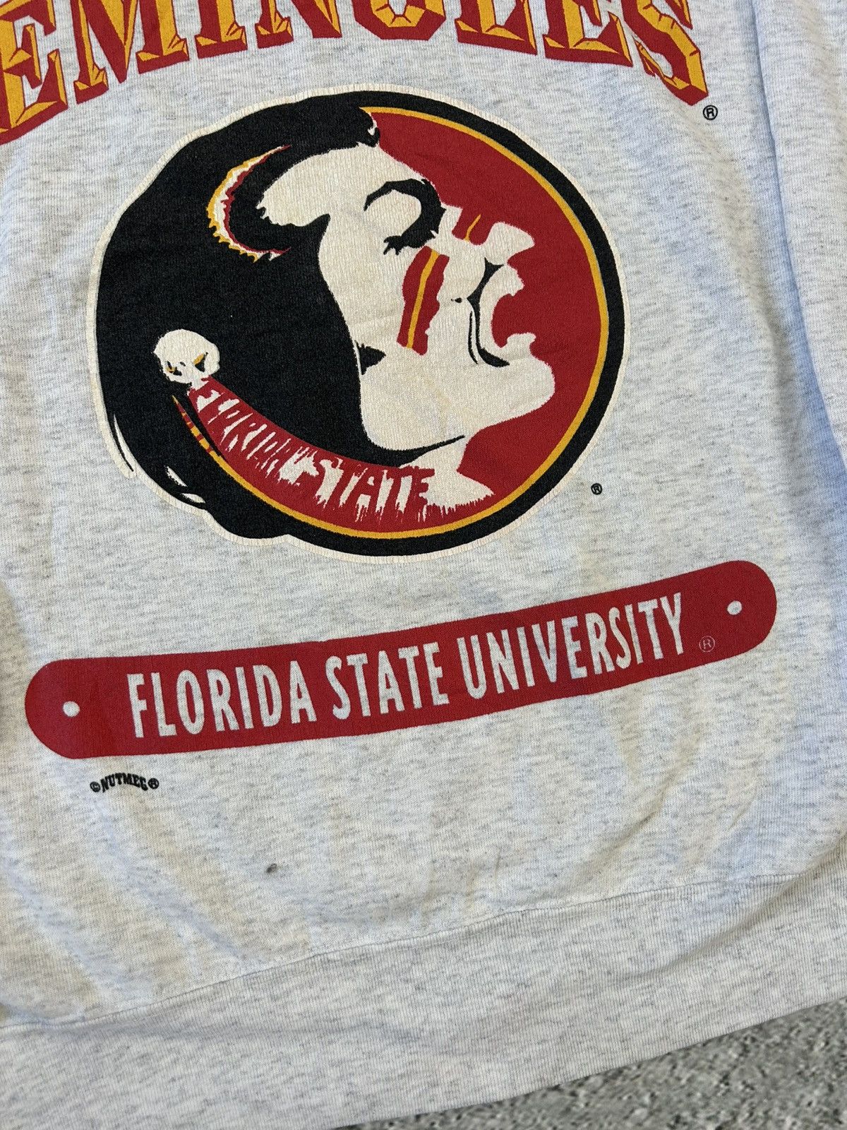 Nutmeg Nutmeg vintage sweatshirt Seminoles Florida State University Size US L / EU 52-54 / 3 - 3 Thumbnail