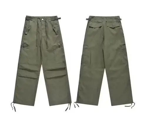 Designer × Japanese Brand × Vintage urban utility baggy cargo pants Size US 33 - 2 Thumbnail