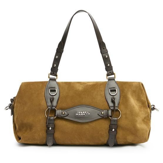 Isabel Marant ISABEL MARANT Tilpa Taupe Beige Suede Handbag New & Authenti Size ONE SIZE - 1 Thumbnail