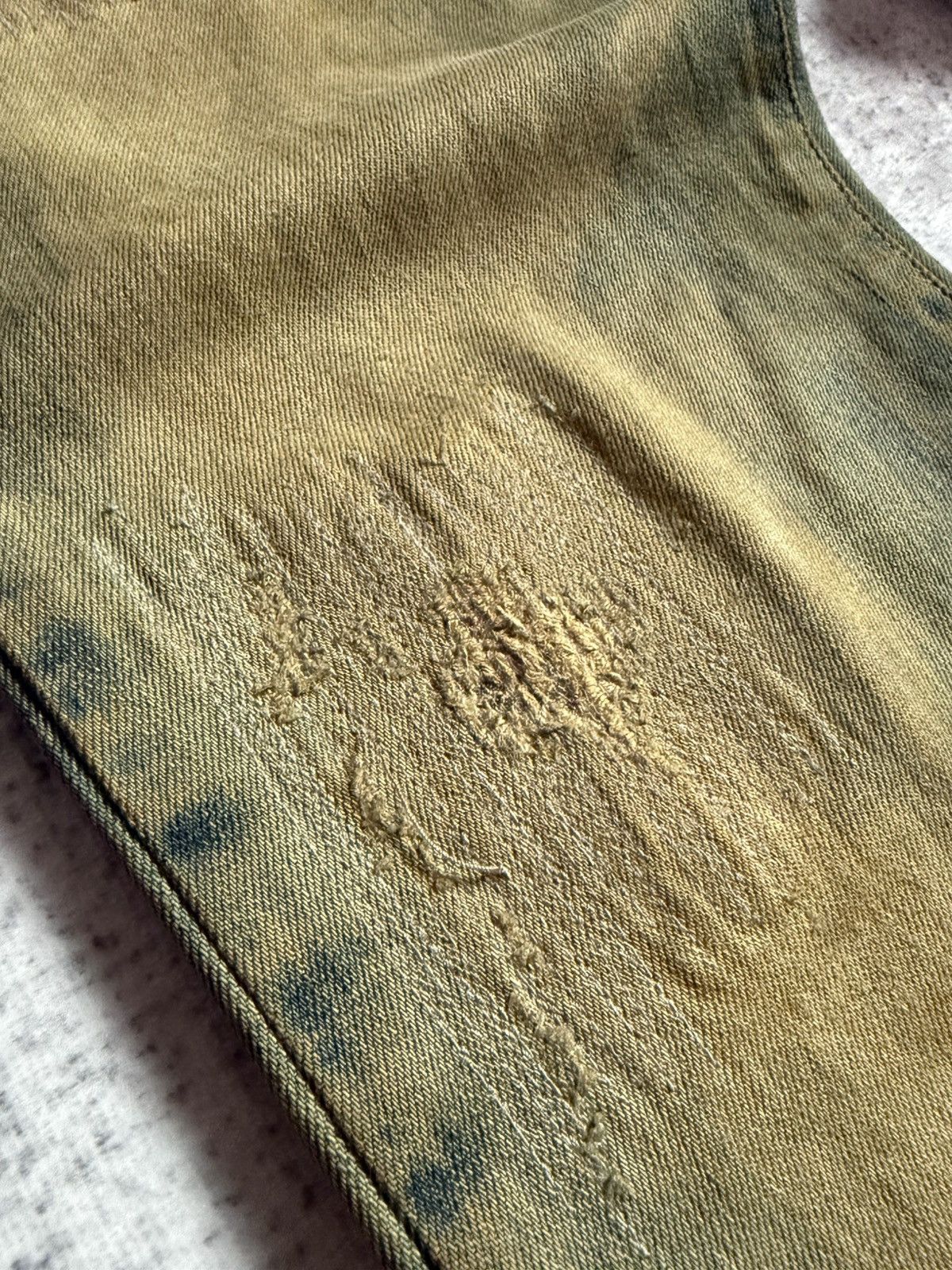 Tornado Mart Tornado Mart Mud Wash Repaired Details Flared Jeans Size US 32 / EU 48 - 12 Thumbnail