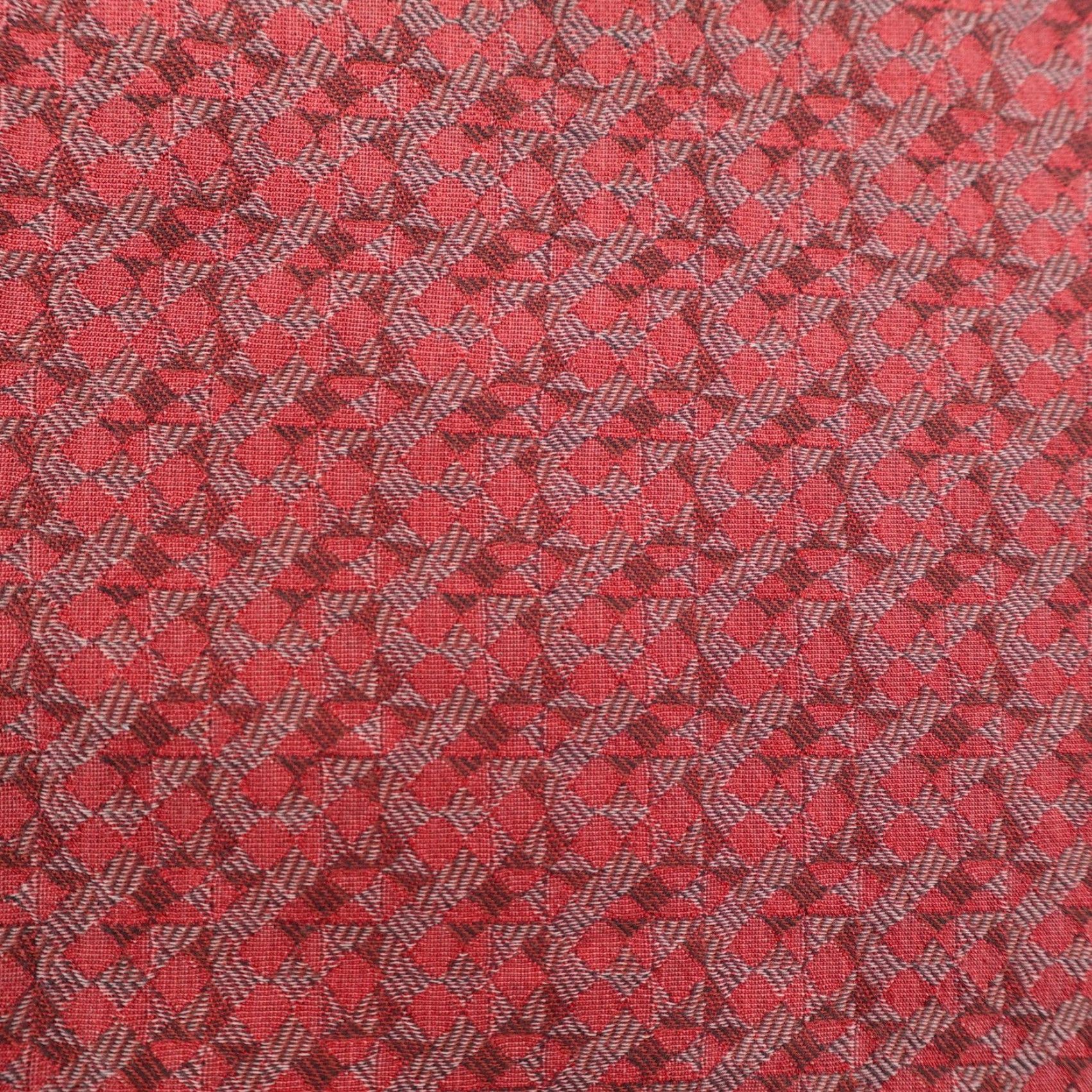 Tommy Bahama Tommy Bahama Shirt Mens Large Red Abstract Silk Blend Hawaiian Aloha Camp Button-Up Short Sleeve Geometric Beach Mens Size US L / EU 52-54 / 3 - 5 Thumbnail