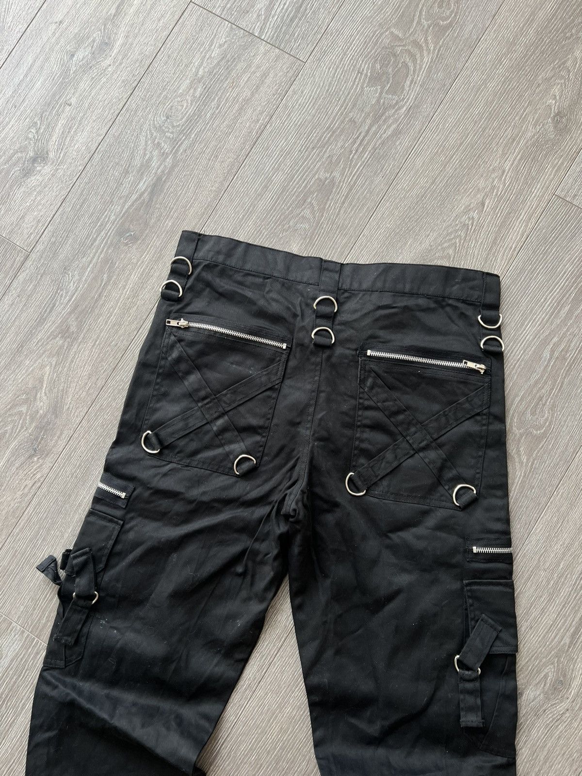 Japanese Brand Vintage Avant Garde Pants Y2K Bondage Gothic Size US 32 / EU 48 - 12 Thumbnail