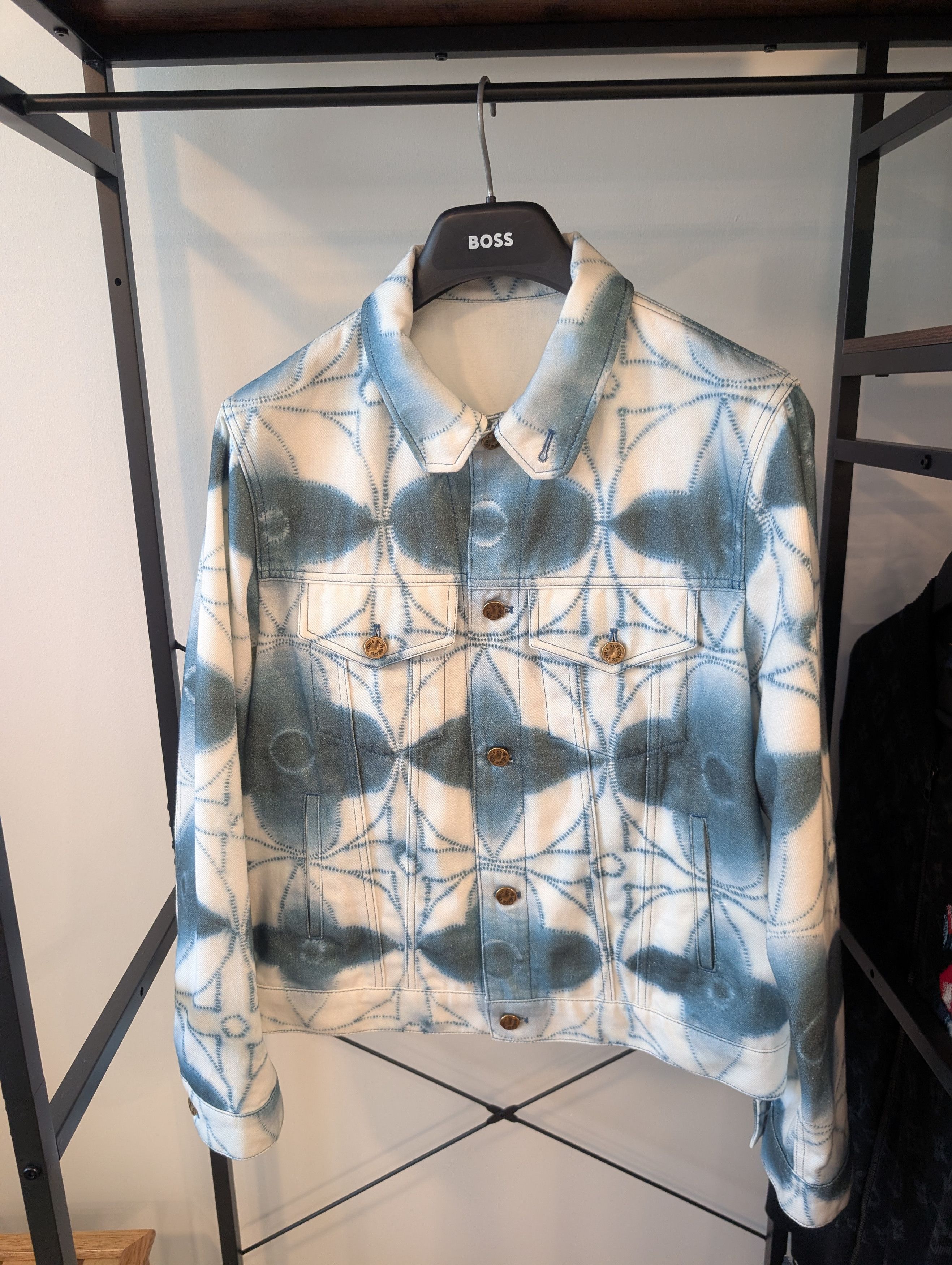 Louis Vuitton Louis Vuitton Monogram Shibori denim jacket Size US L / EU 52-54 / 3 - 1 Thumbnail