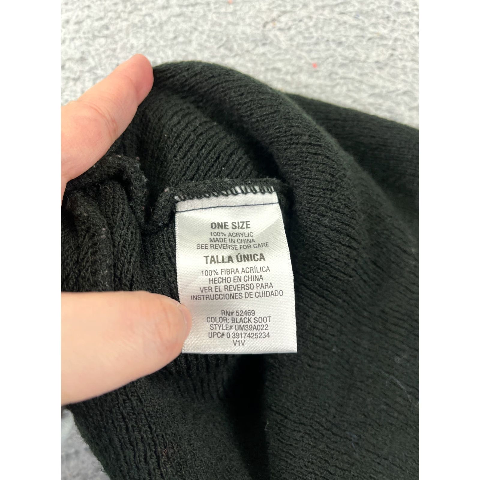 Walmart Walmart Black Knit Beanie Toque Adult One Size Ski Hat Size ONE SIZE - 5 Thumbnail