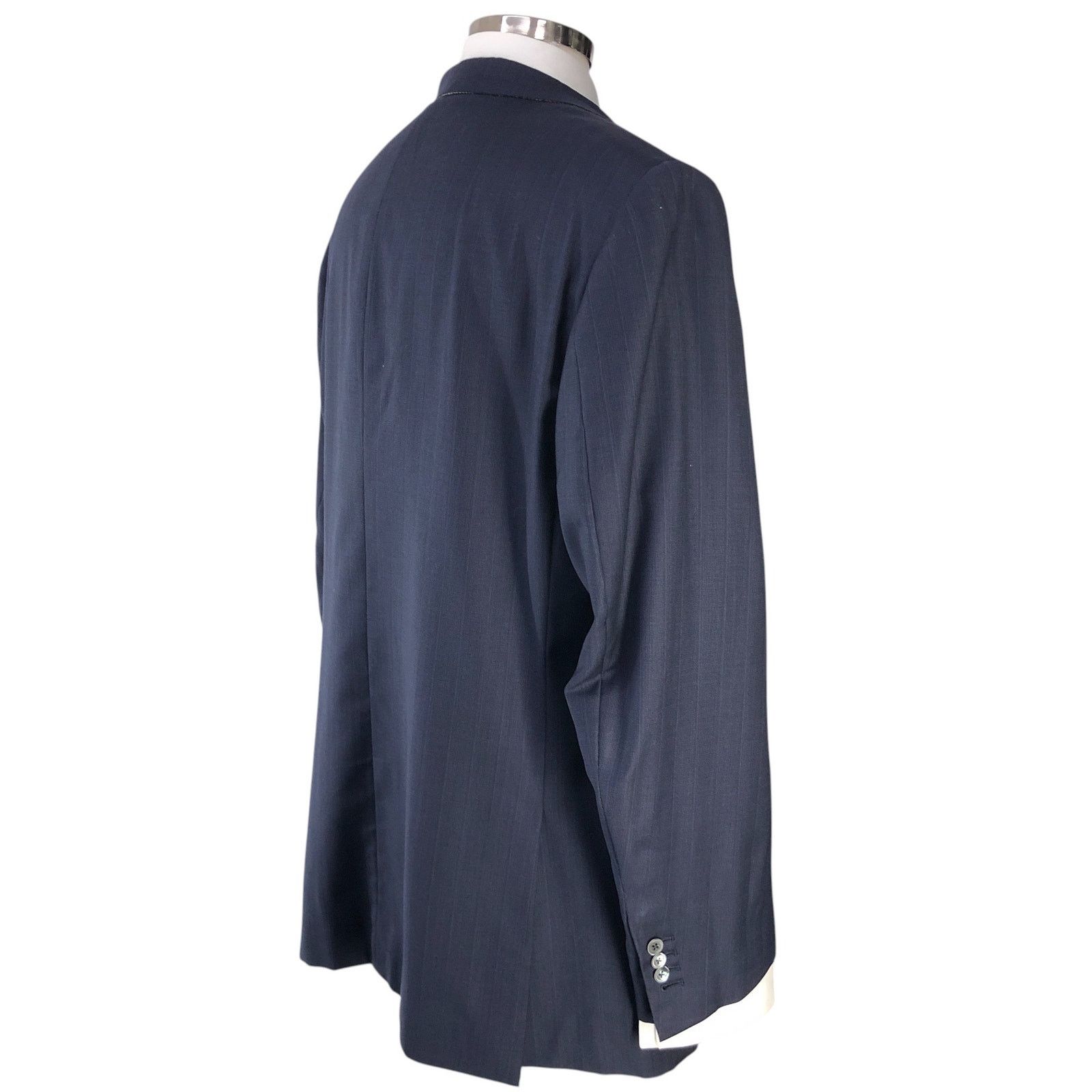 Isaia ISAIA Size 46L Sport Coat Blazer Base S Timeless 140s Blue Size 46L - 11 Thumbnail