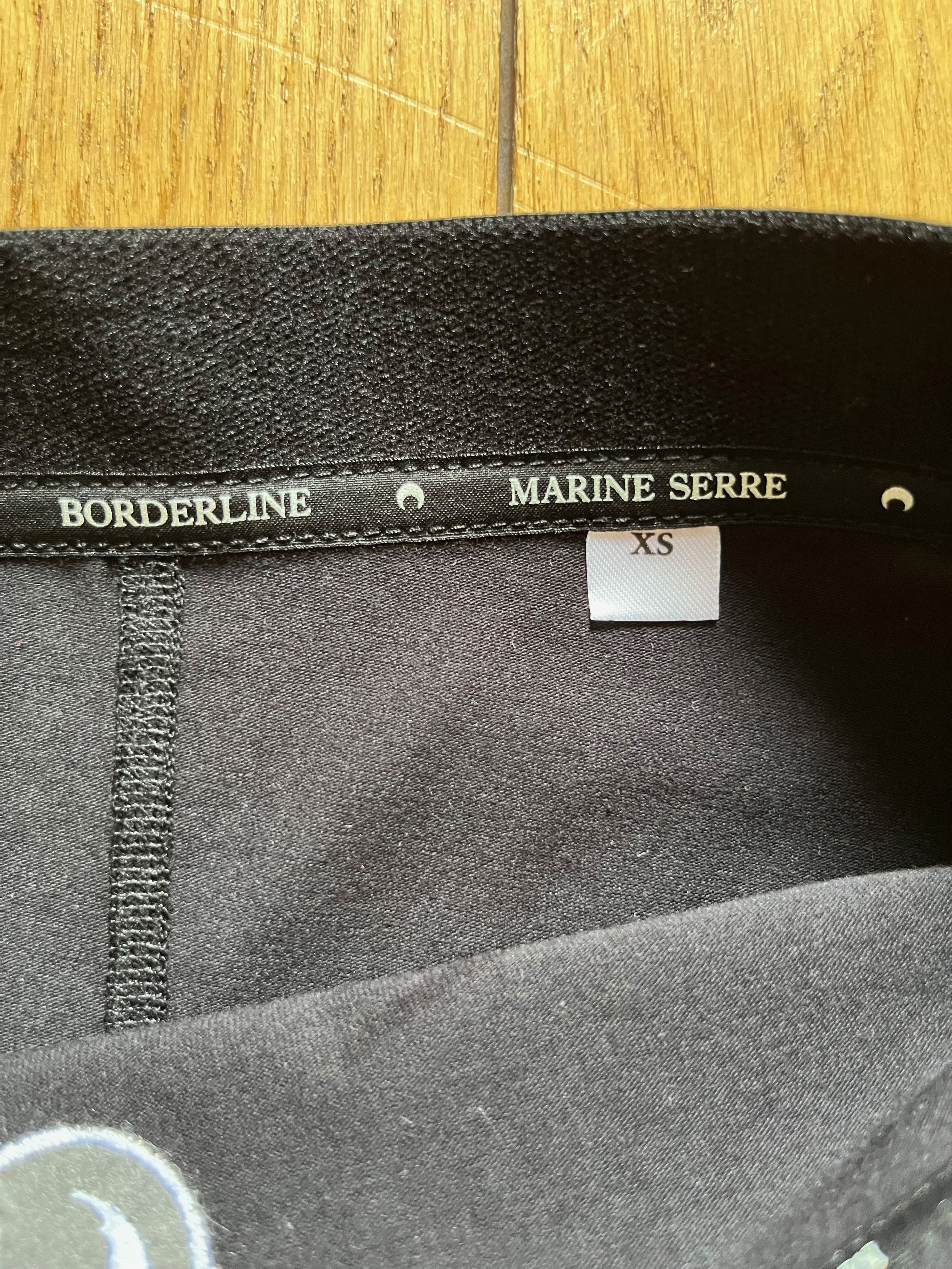 Marine Serre Marine Serre Moon Logo Stretched Jersey High-waist Brief Size ONE SIZE - 4 Thumbnail