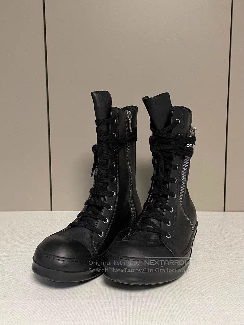 Rick Owens Rick Owens High-top pocketed Converse boots Size US 8 / EU 41 - 1 Thumbnail