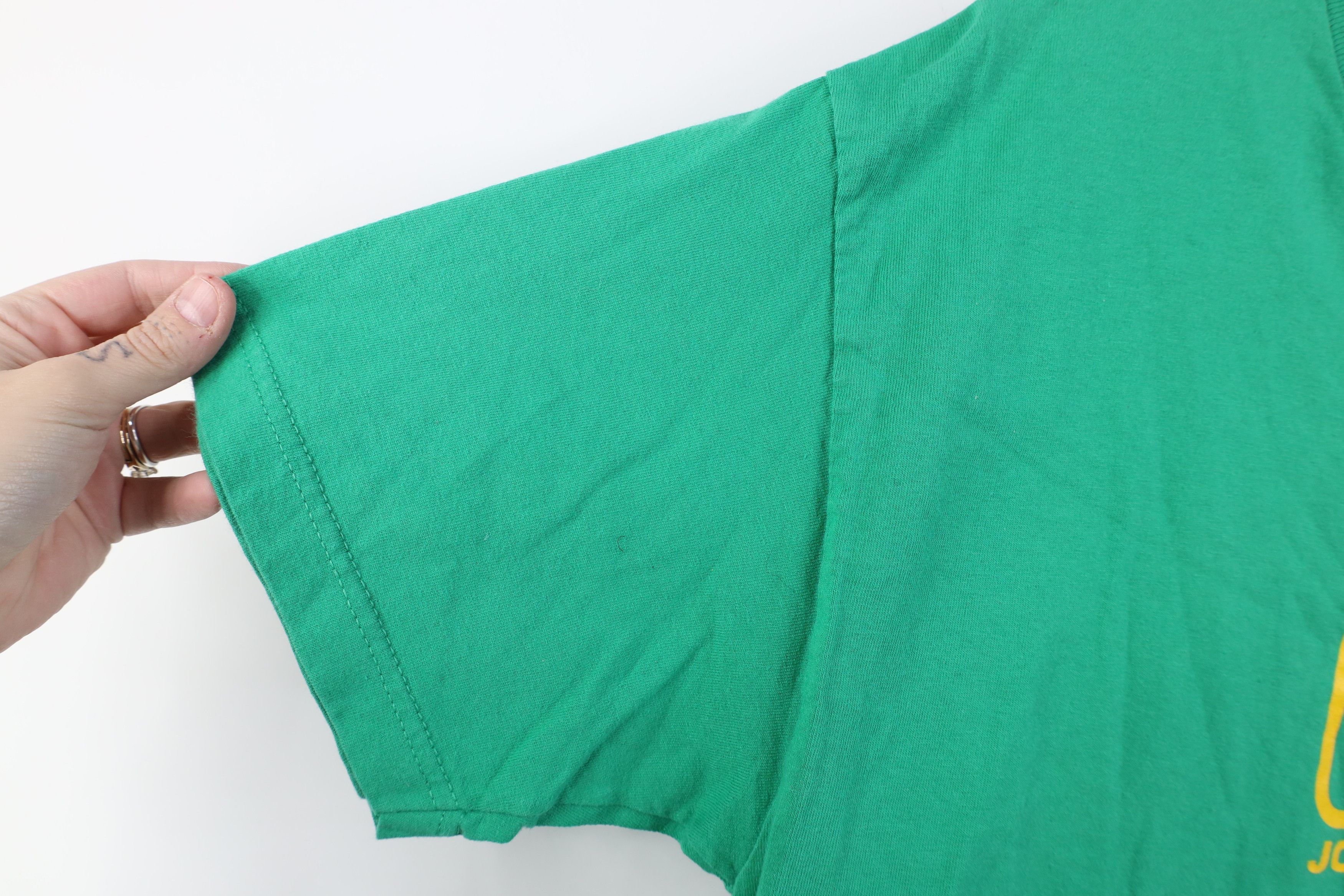 Vintage Vintage Y2K Streetwear John Beer Short Sleeve T-Shirt Green Size US L / EU 52-54 / 3 - 9 Thumbnail