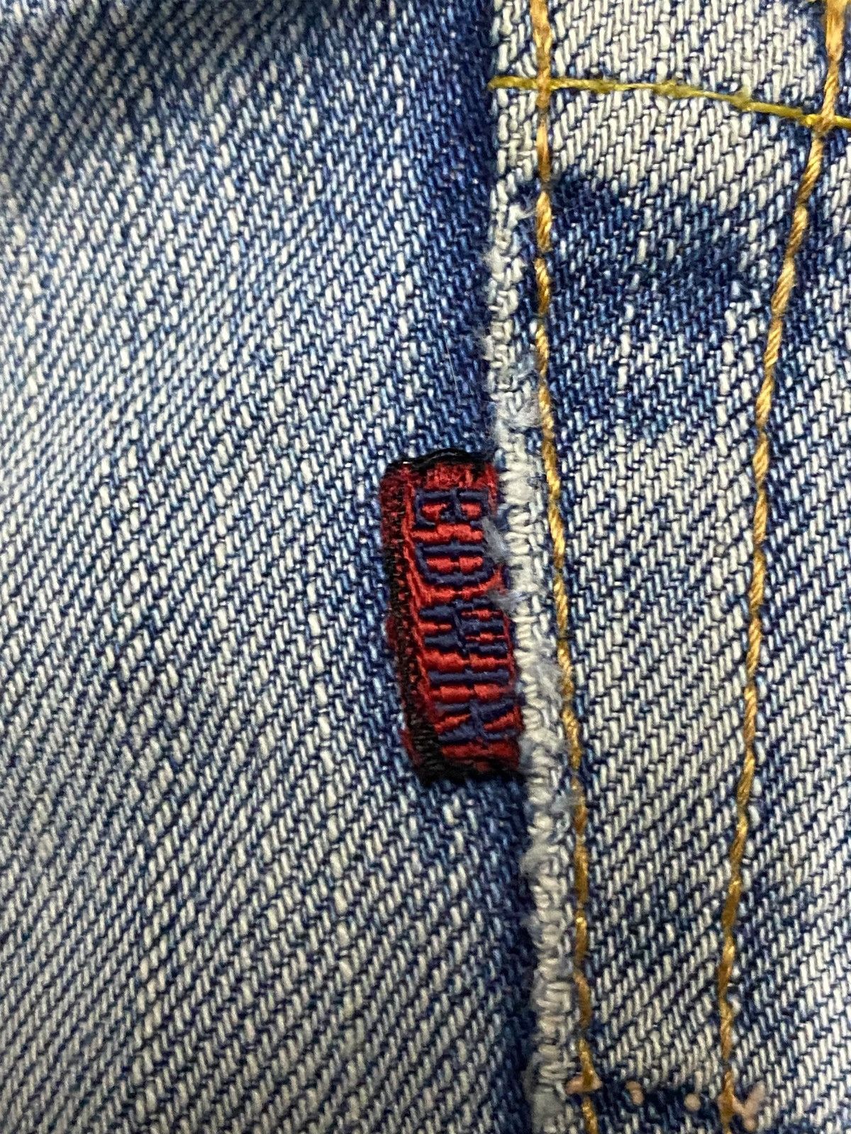Edwin Vintage Japanese Brand Edwin 503 Faded Wash Distressed Jeans Size US 31 - 11 Thumbnail