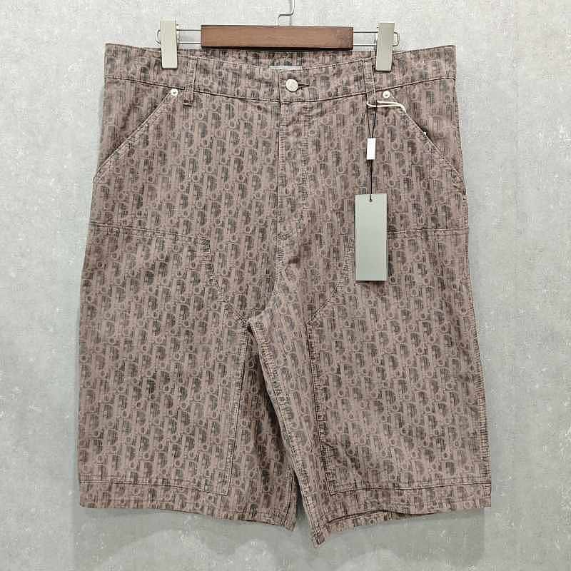 Dior Dior Oblique Print Cotton Shorts Size 33 Size US 34 / EU 50 - 1 Thumbnail