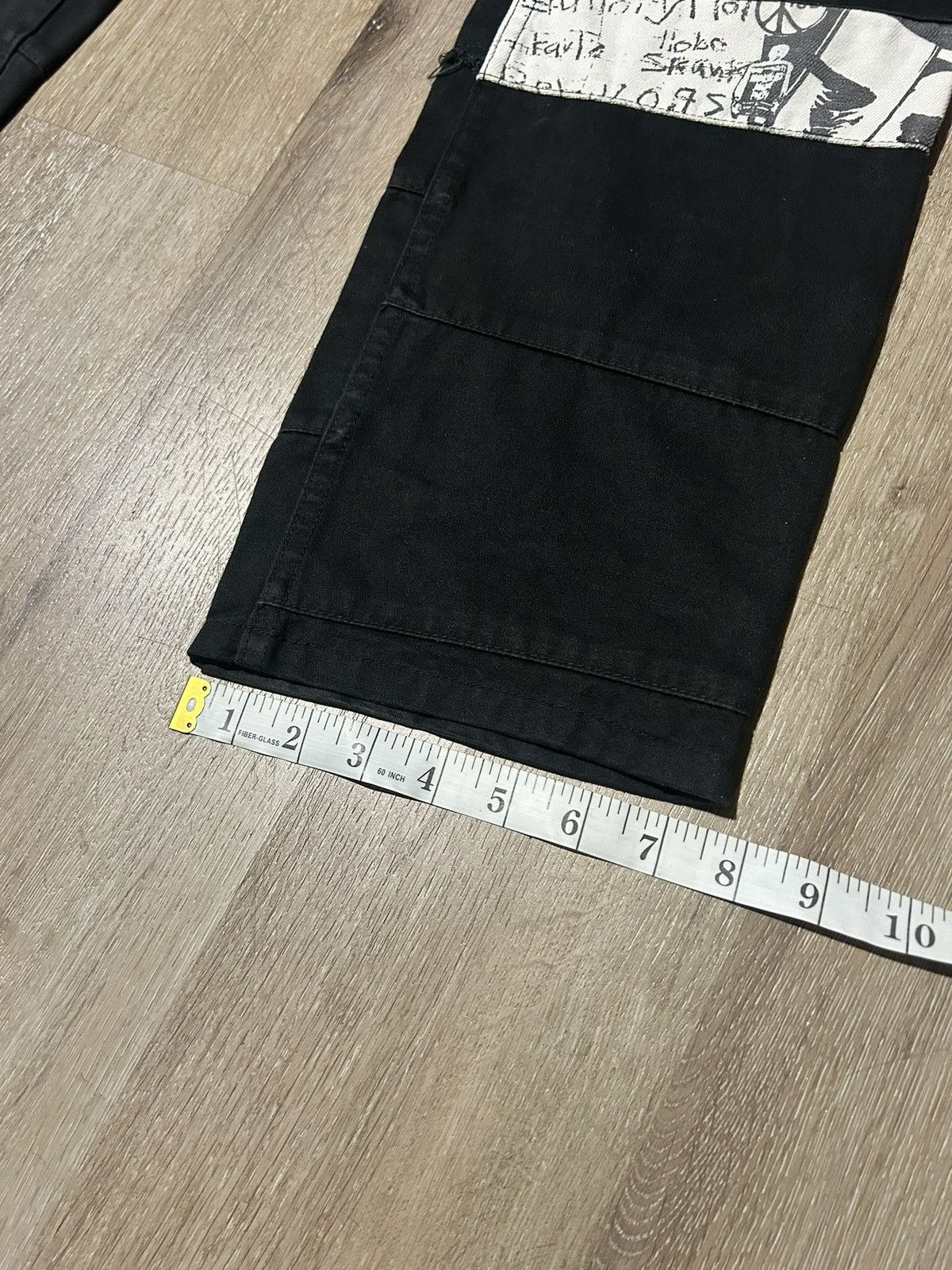 Hysteric Glamour Vintage Japanese Brand Worldwide Love Patchwork Hagi Pants Size US 28 / EU 44 - 9 Thumbnail