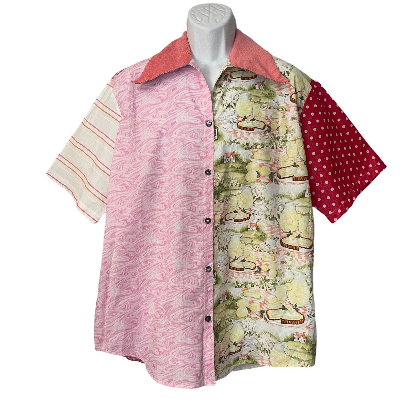 Other MLAED Wynne Mix Short Sleeve Multi Pattern Shirt Size XL Size US XL / EU 56 / 4 - 1 Thumbnail