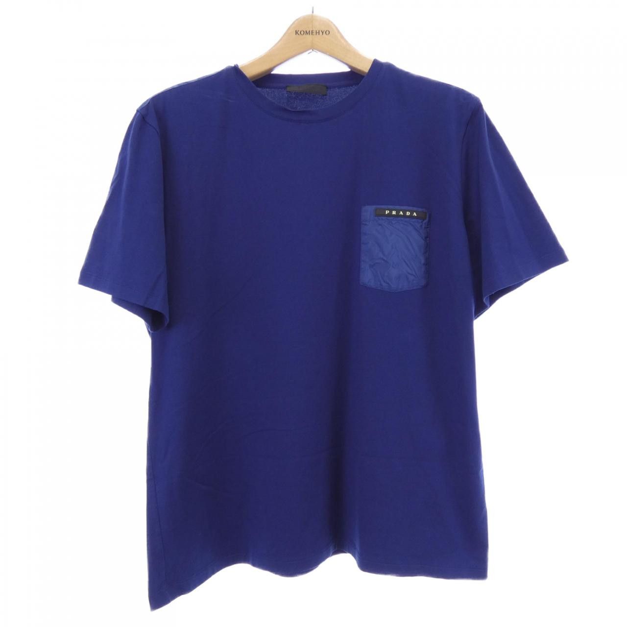 Prada Prada T-shirt Cotton T-Shirts SJN250 R192 710 DUTY FREE for USA