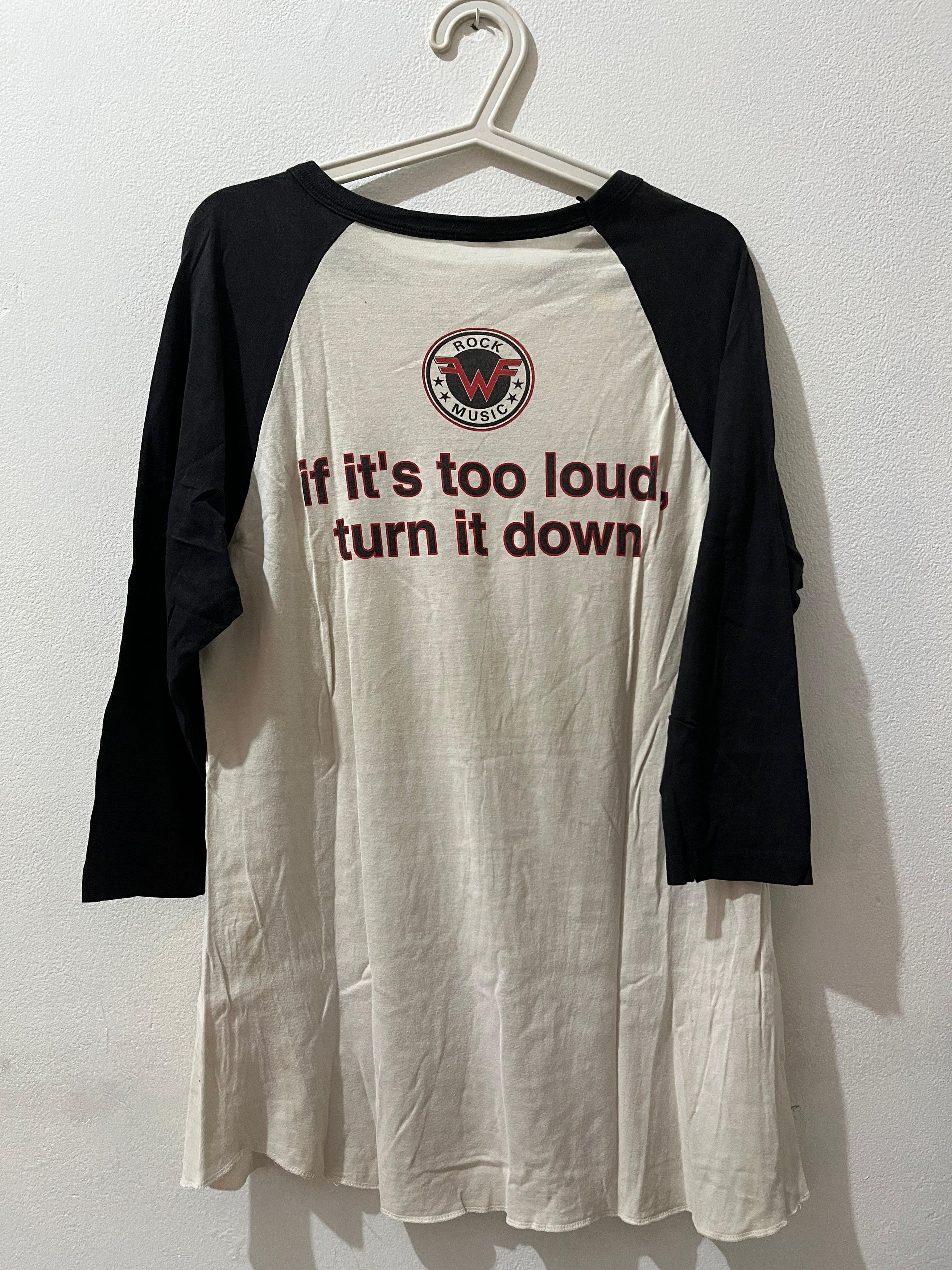 Band Tees Vintage Weezer if it's too loud, turn it down 00s Size US M / EU 48-50 / 2 - 2 Thumbnail