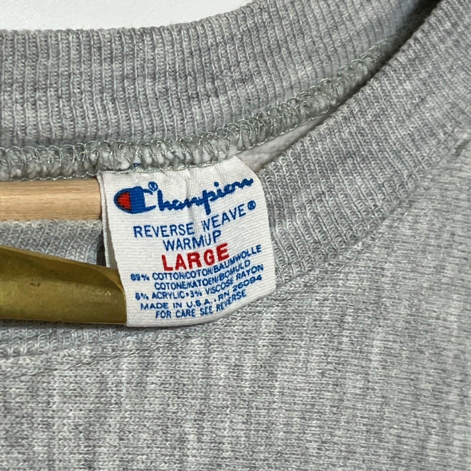 Champion × Vintage 80s Spring Hill Champion Reverse Weave Warmup Sweatshirt L Size US L / EU 52-54 / 3 - 9 Thumbnail