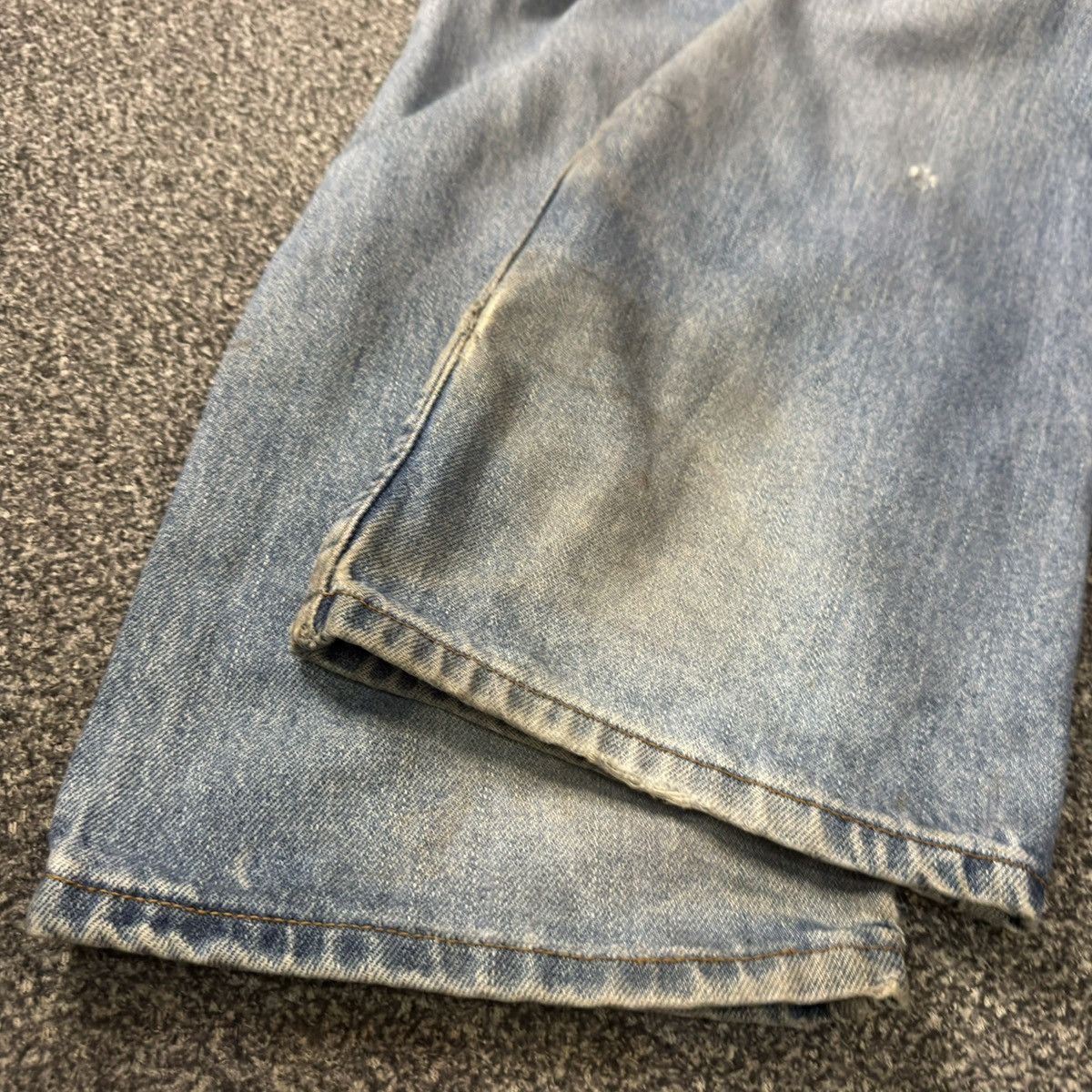 Levi's Vintage Levis 505 Regular Fit Distressed Denim W34 Size US 34 / EU 50 - 9 Thumbnail
