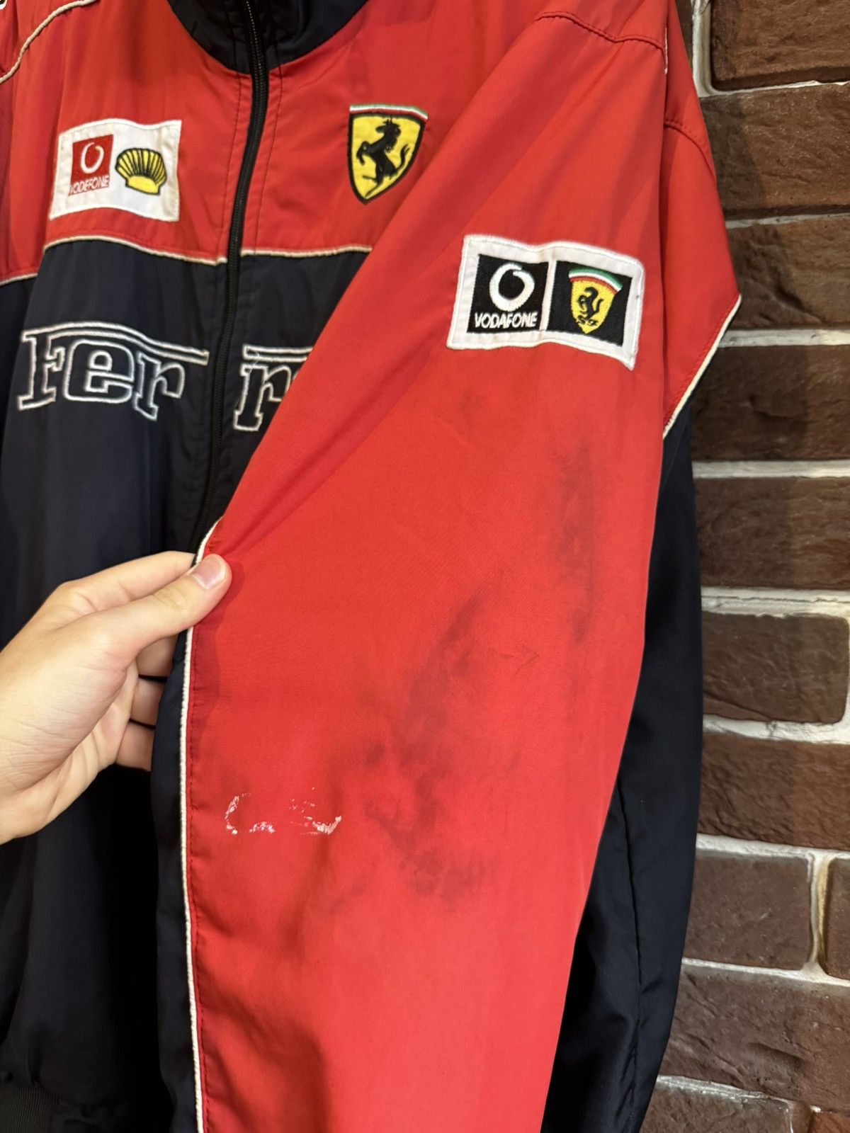 Ferrari Vintage Y2k Ferrari Racing Formula One Rare Hype Jacket Size US L / EU 52-54 / 3 - 10 Thumbnail
