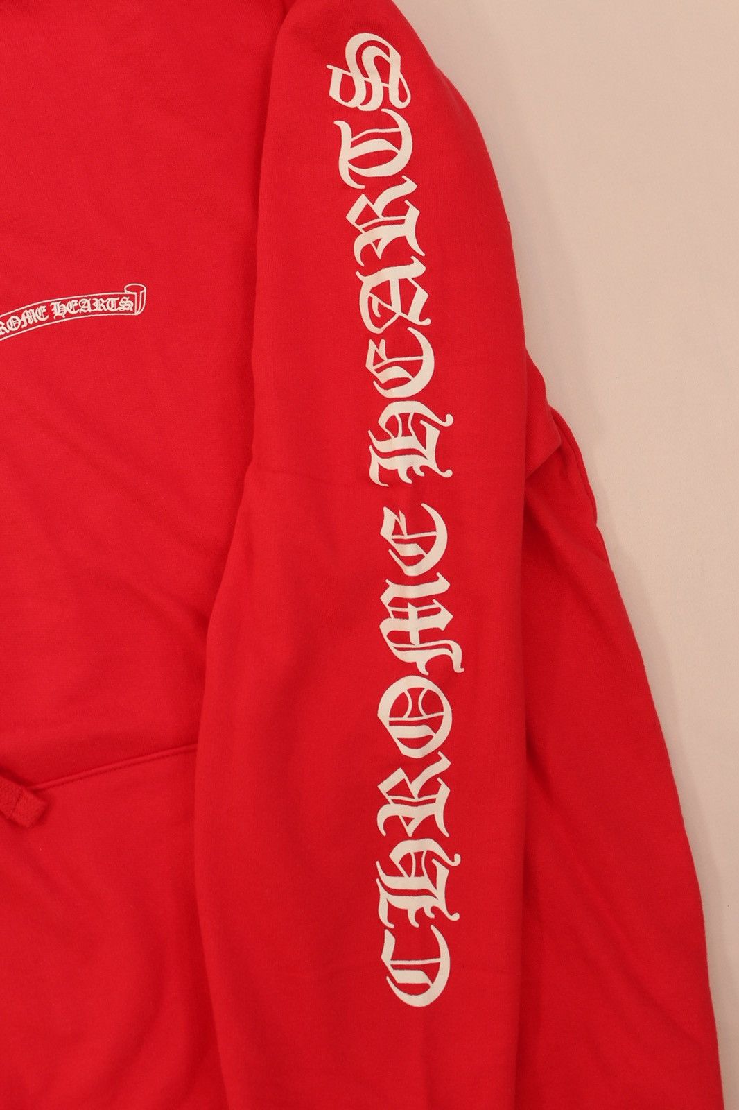 Chrome Hearts Chrome Hearts Red Scroll Hoodie Size US XL / EU 56 / 4 - 8 Thumbnail