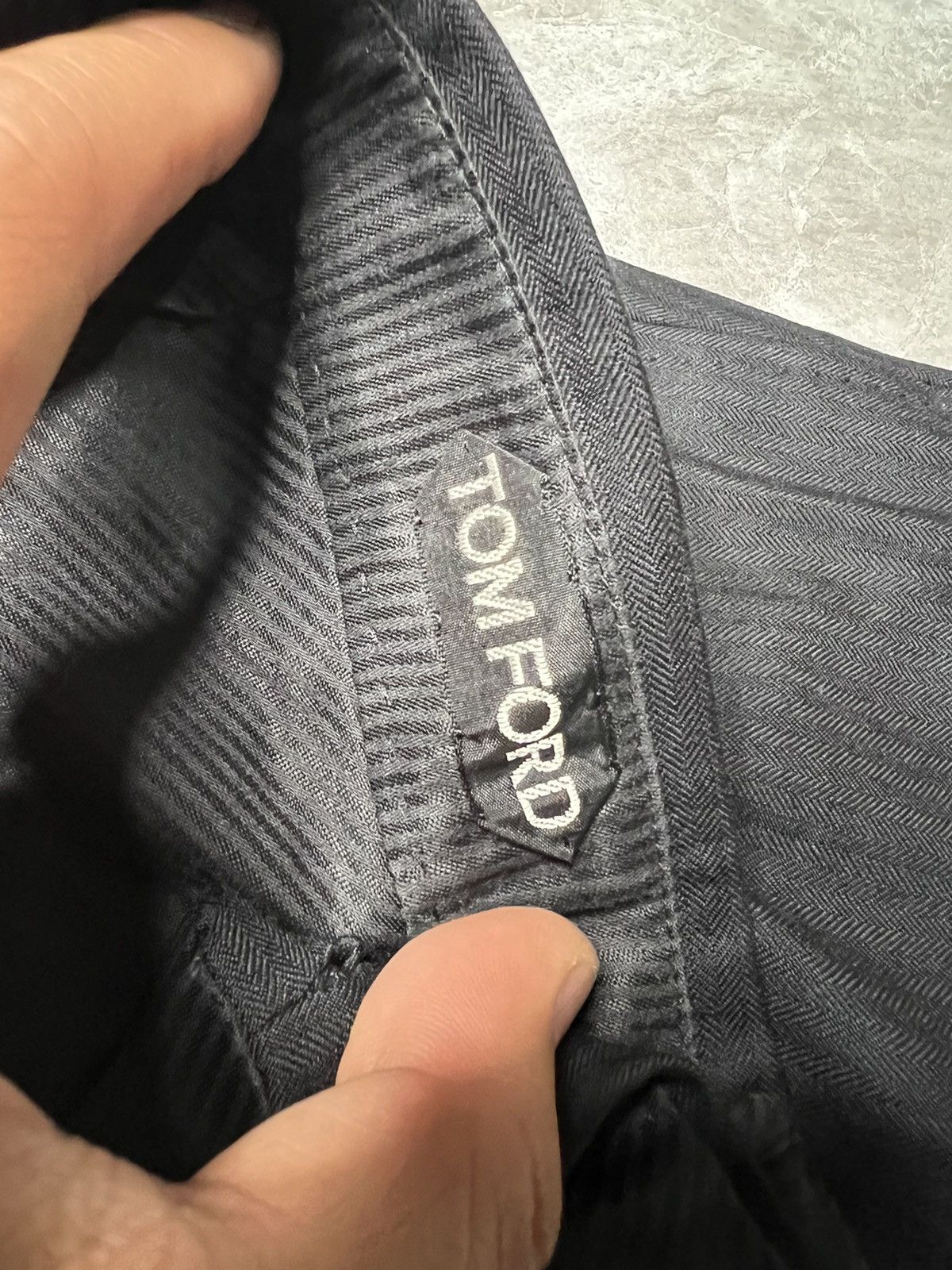 Tom Ford Tom Ford Buckle Waist Wool Trouser Size US 29 - 6 Thumbnail
