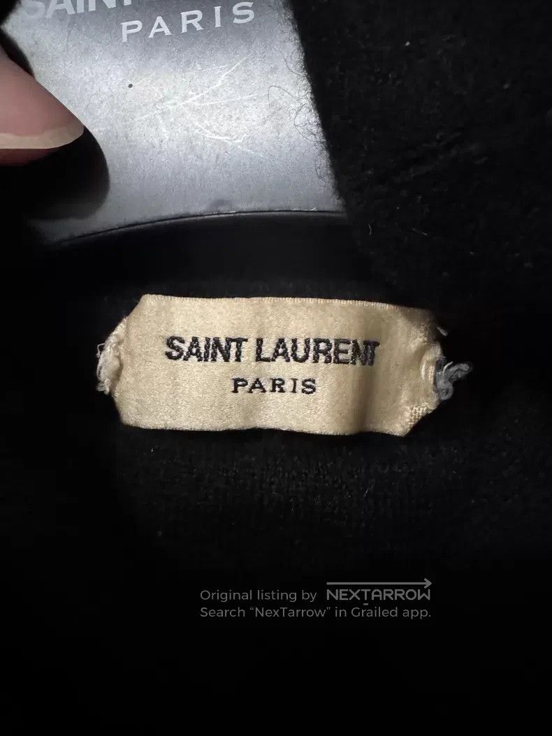 Saint Laurent Paris Saint Laurent Paris Darth Vader Brand Cashmere High Neck S Size US XS / EU 42 / 0 - 7 Thumbnail