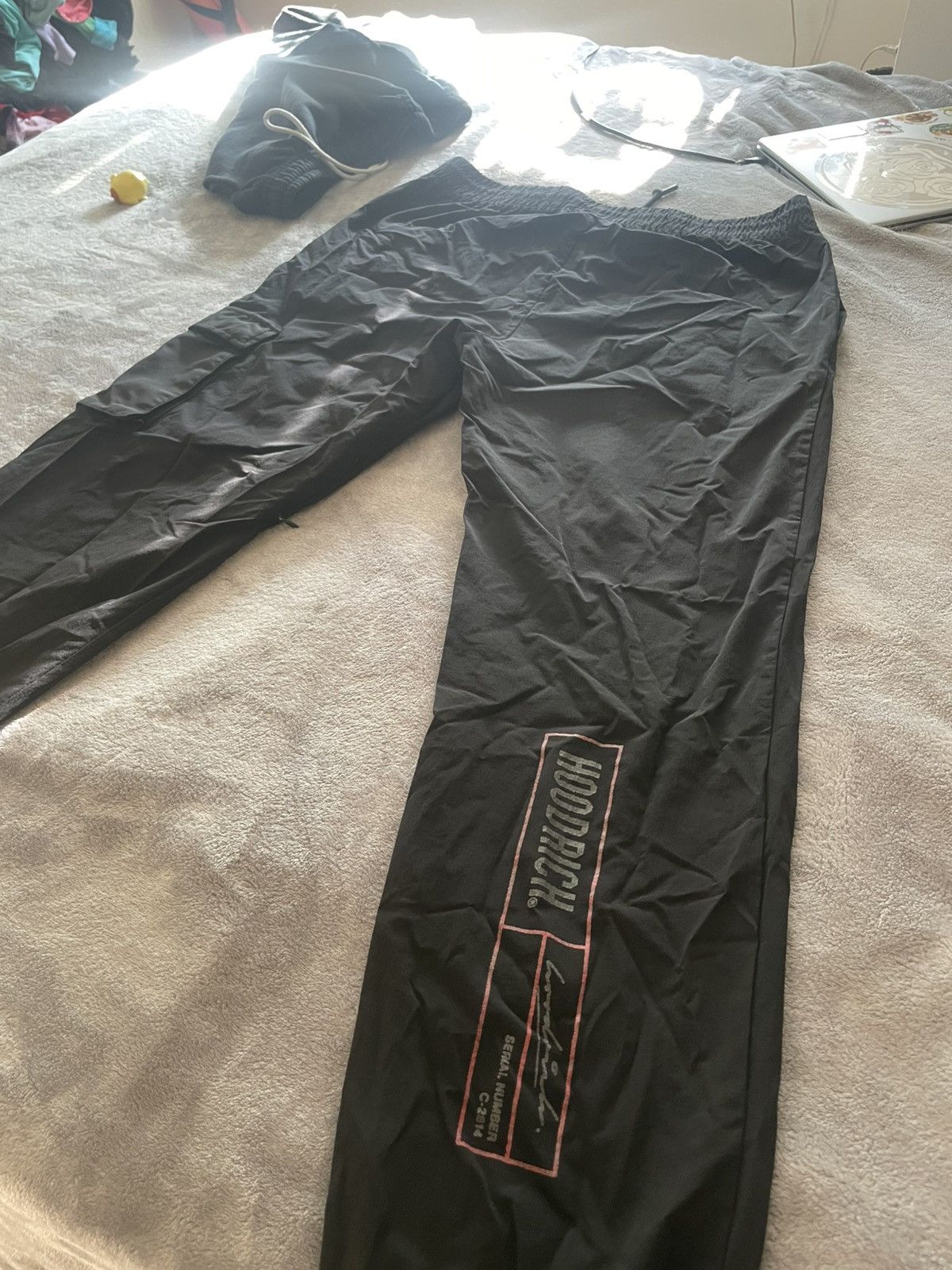 Hoodrich Hoodrich Jogger Track Pants (Black) Size US 32 / EU 48 - 6 Thumbnail