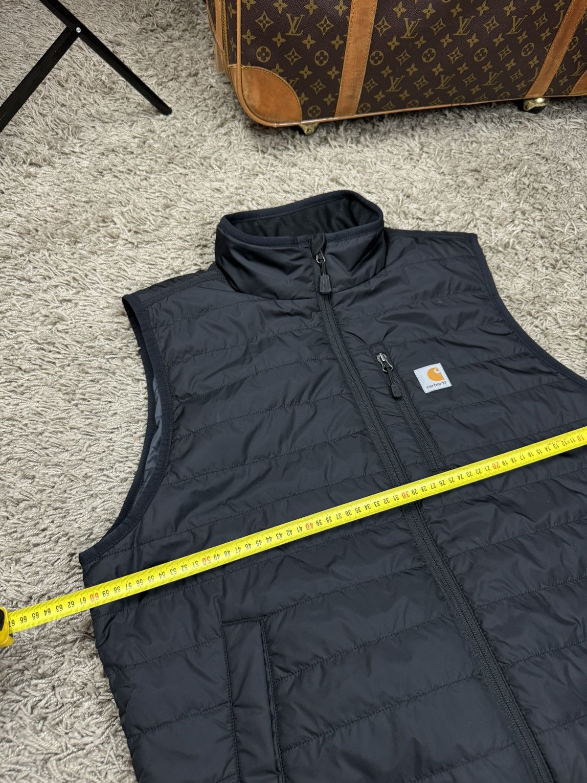 Carhartt Puffer vest gilet Carhartt original streetwear workwear item Size US XL / EU 56 / 4 - 4 Thumbnail