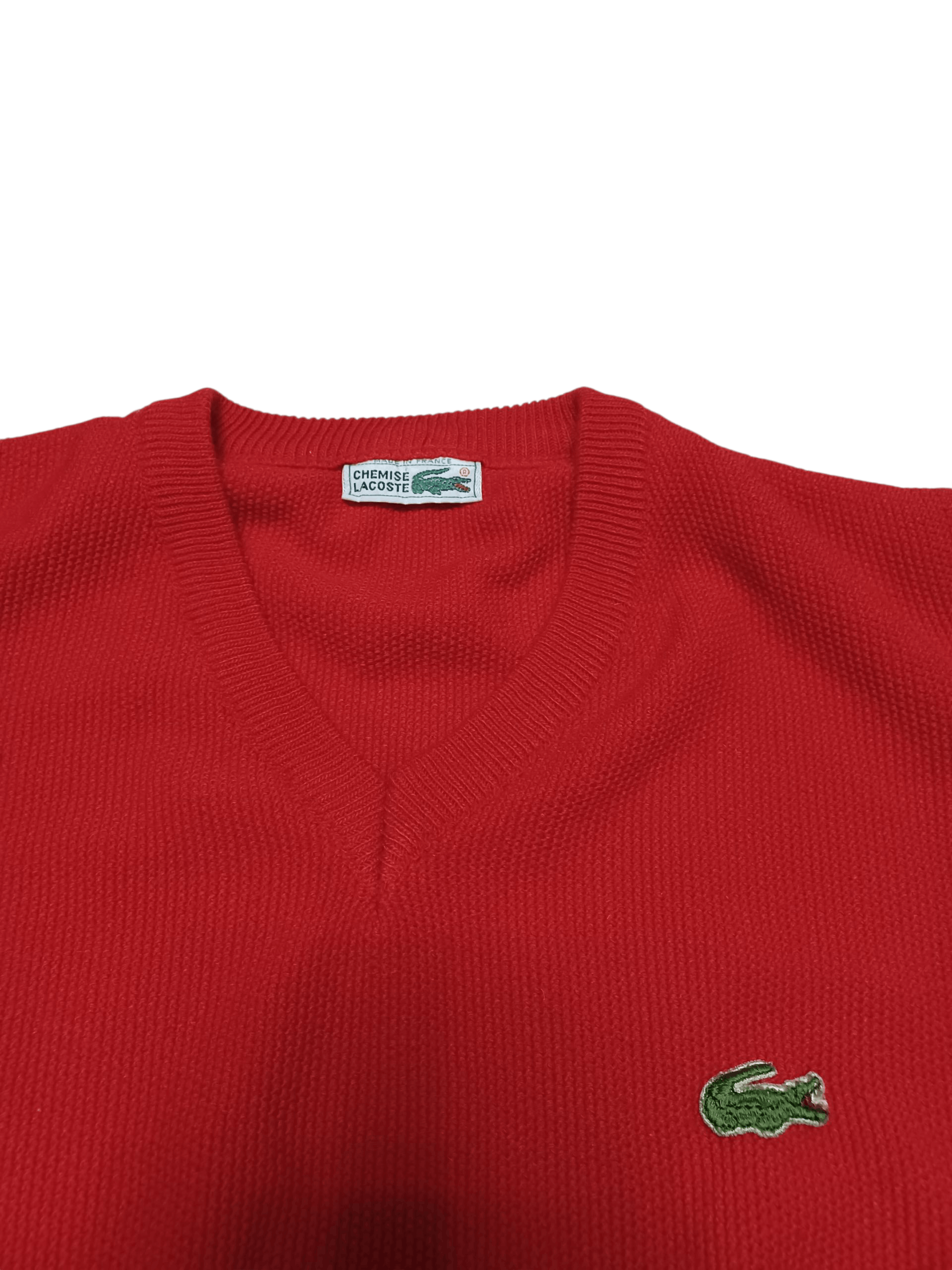 Lacoste LACOSTE VINTAGE LUXURY OLDMONEY KNIT MADE IN FRANCE WEST Size US M / EU 48-50 / 2 - 2 Thumbnail