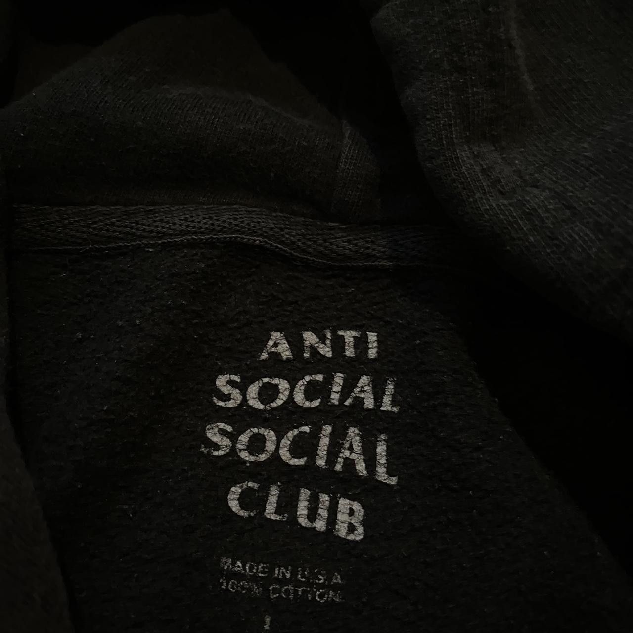 Anti Social Social Club Black Anti Social Social Club hoodie Size US L / EU 52-54 / 3 - 5 Thumbnail