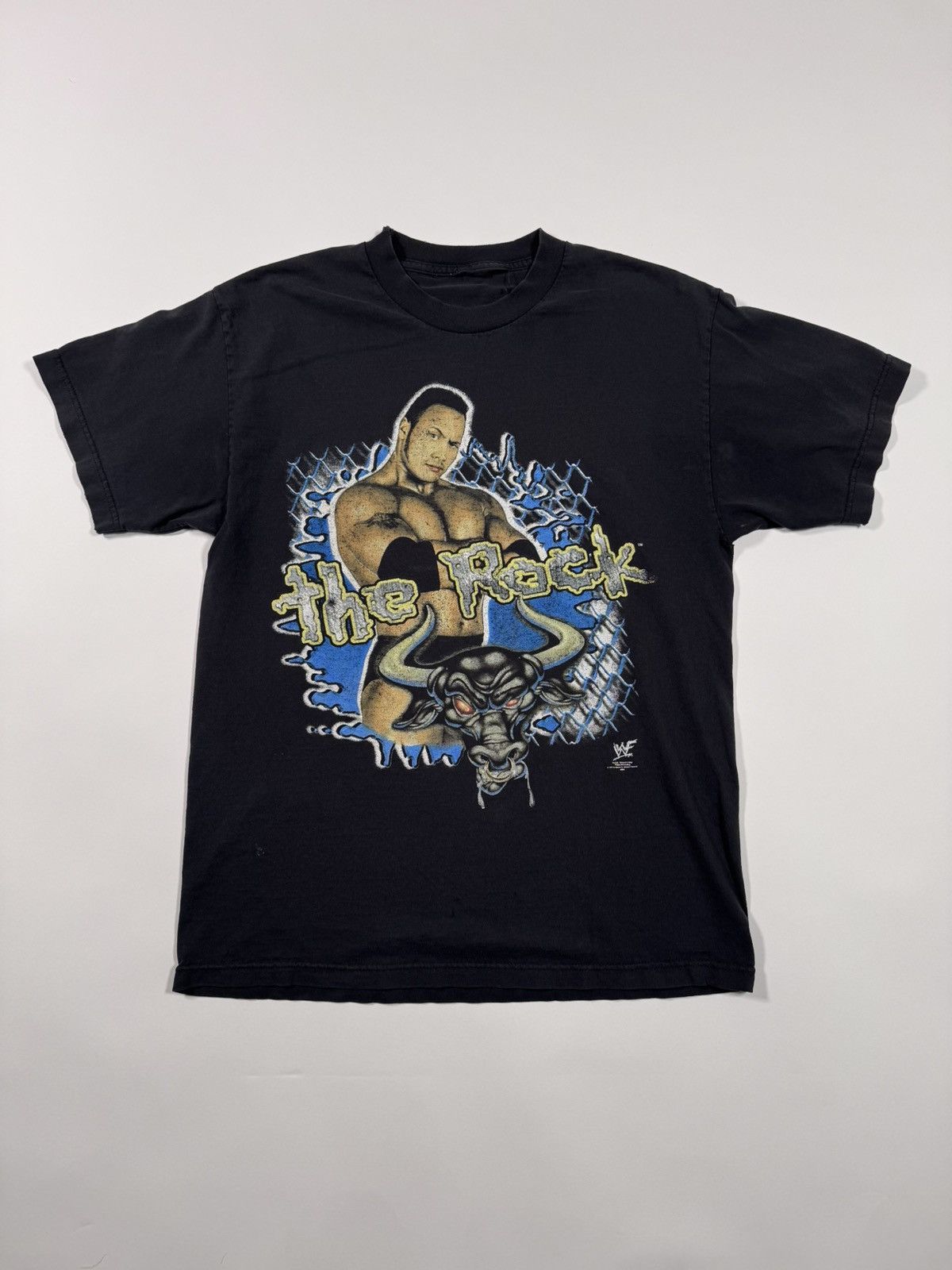 Other Vintage The Rock WWF Tee Size US XL / EU 56 / 4 - 1 Thumbnail