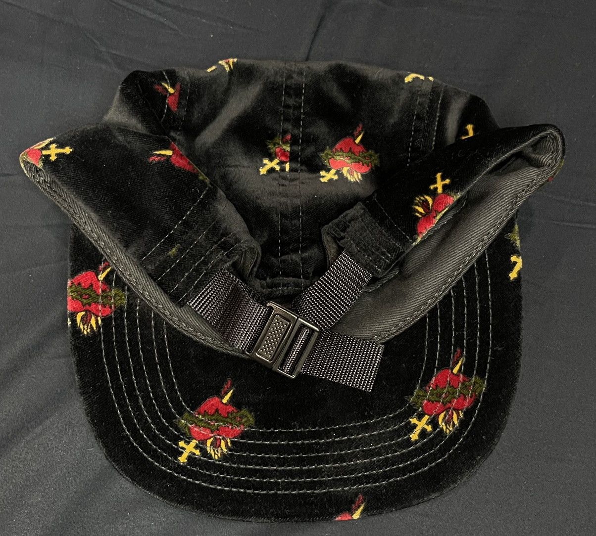 Supreme Supreme Hat Velvet Black Box Logo Size ONE SIZE - 2 Thumbnail