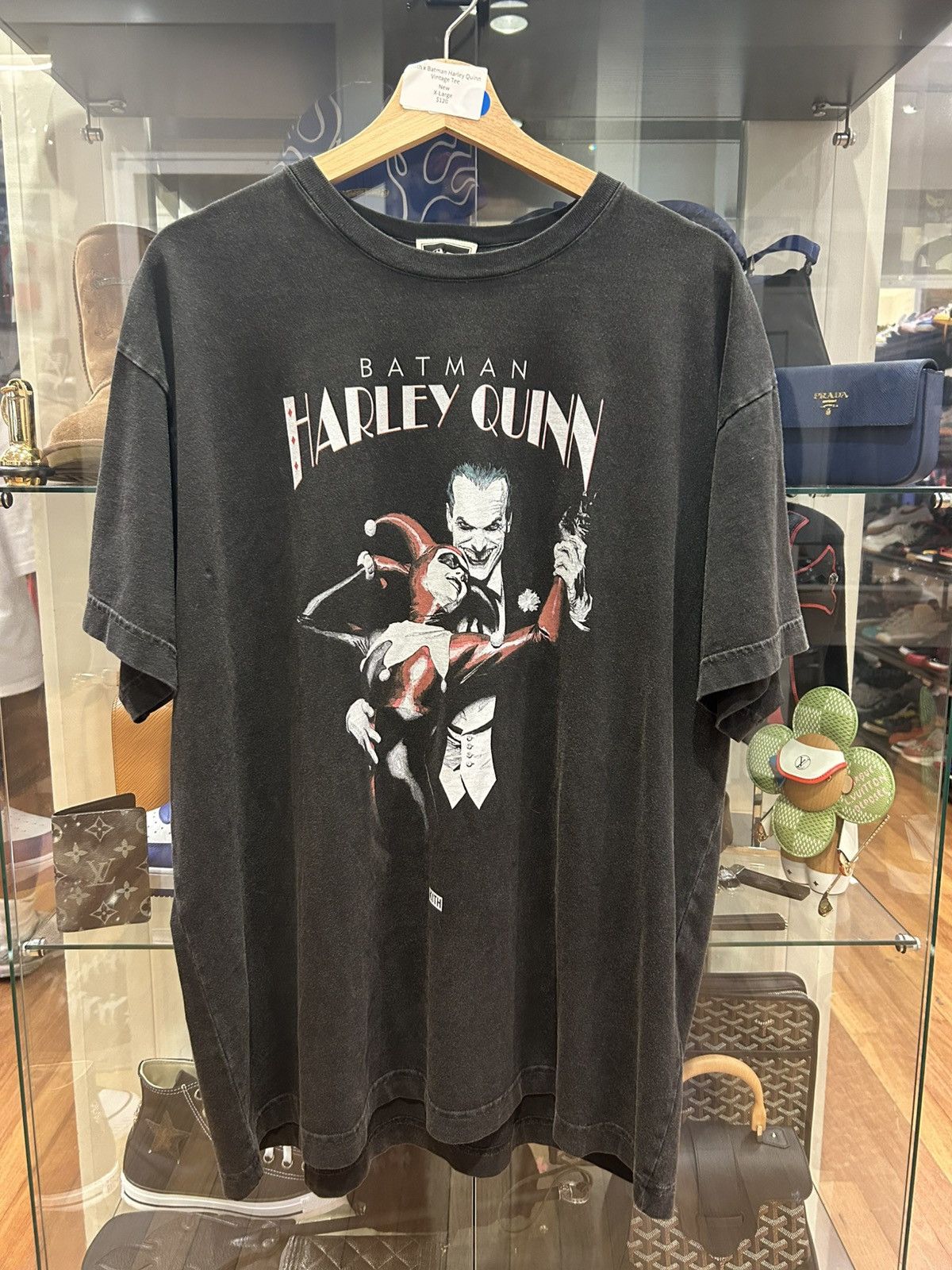 Kith × Vintage Kith Batman Harley Quinn Vintage Tee SIZE L | Grailed