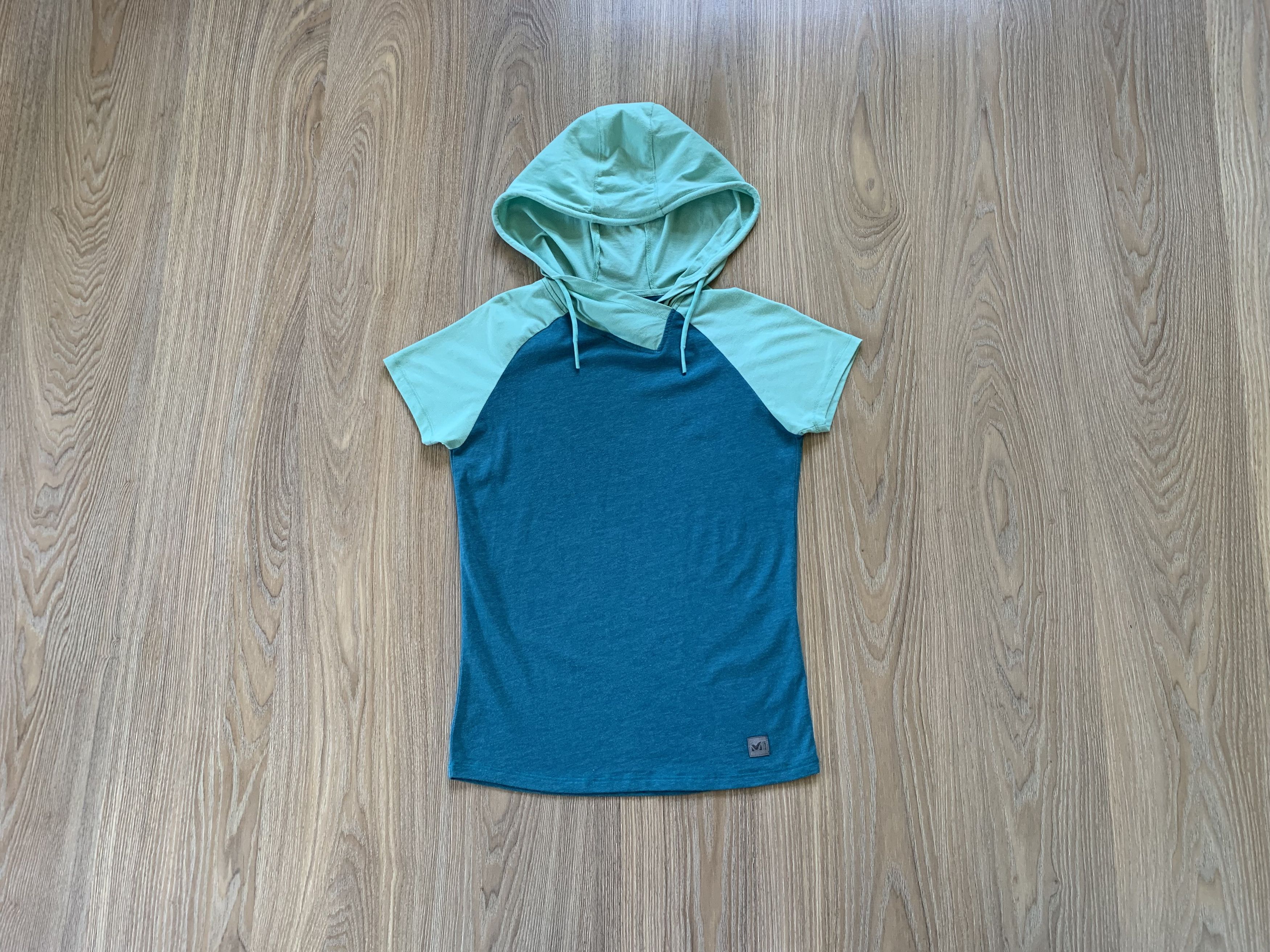 Other Womens Millet Teal Short Sleeve Hoodie Size S / US 4 / IT 40 - 1 Thumbnail