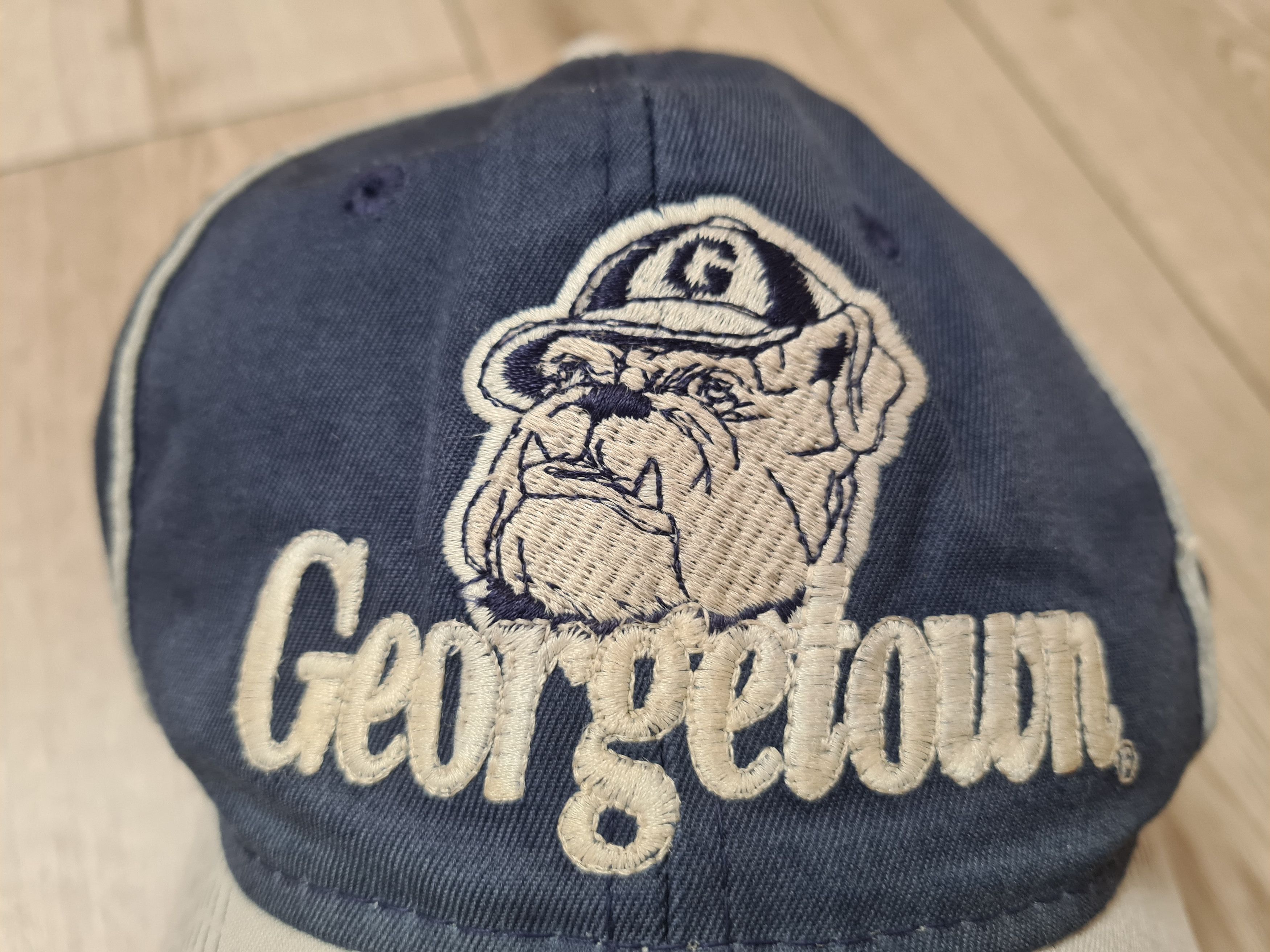 NBA × The Game × Vintage GEORGETOWN HOYAS VINTAGE CAP RARE RETRO 80s 90s CAP Size ONE SIZE - 4 Thumbnail