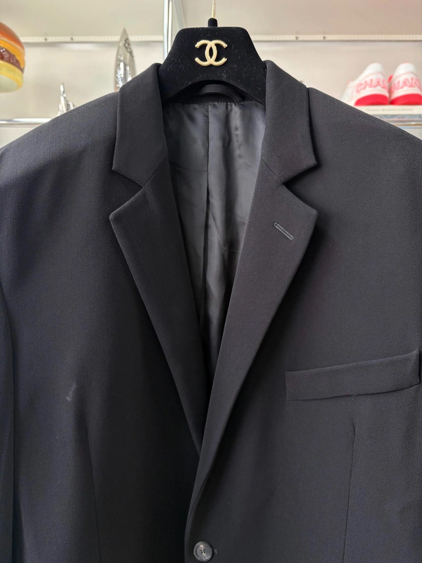 Balenciaga Balenciaga Single-Breasted Shoulder Pad Blazer Size XS / US 0-2 / IT 36-38 - 2 Thumbnail