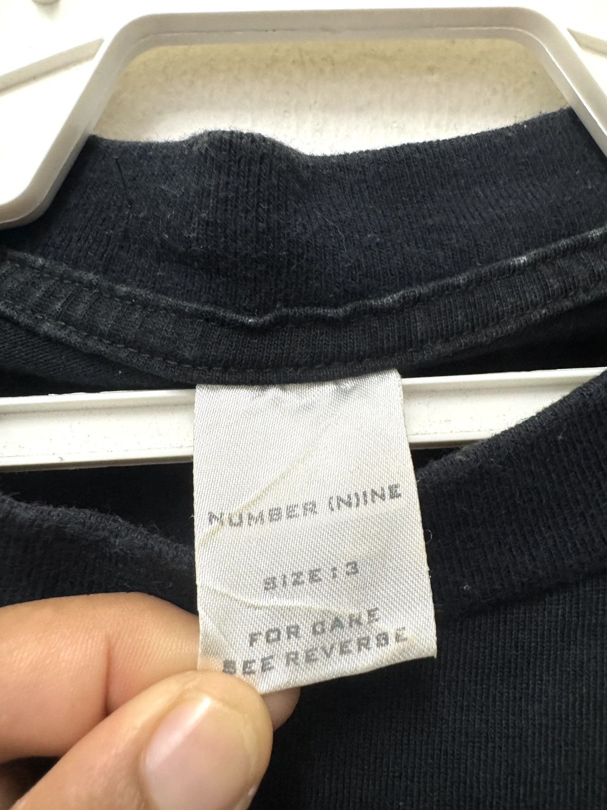 Japanese Brand × Number (N)ine Number (N)ine Takahiro Miyashita Japanase T shirt Size US M / EU 48-50 / 2 - 6 Thumbnail