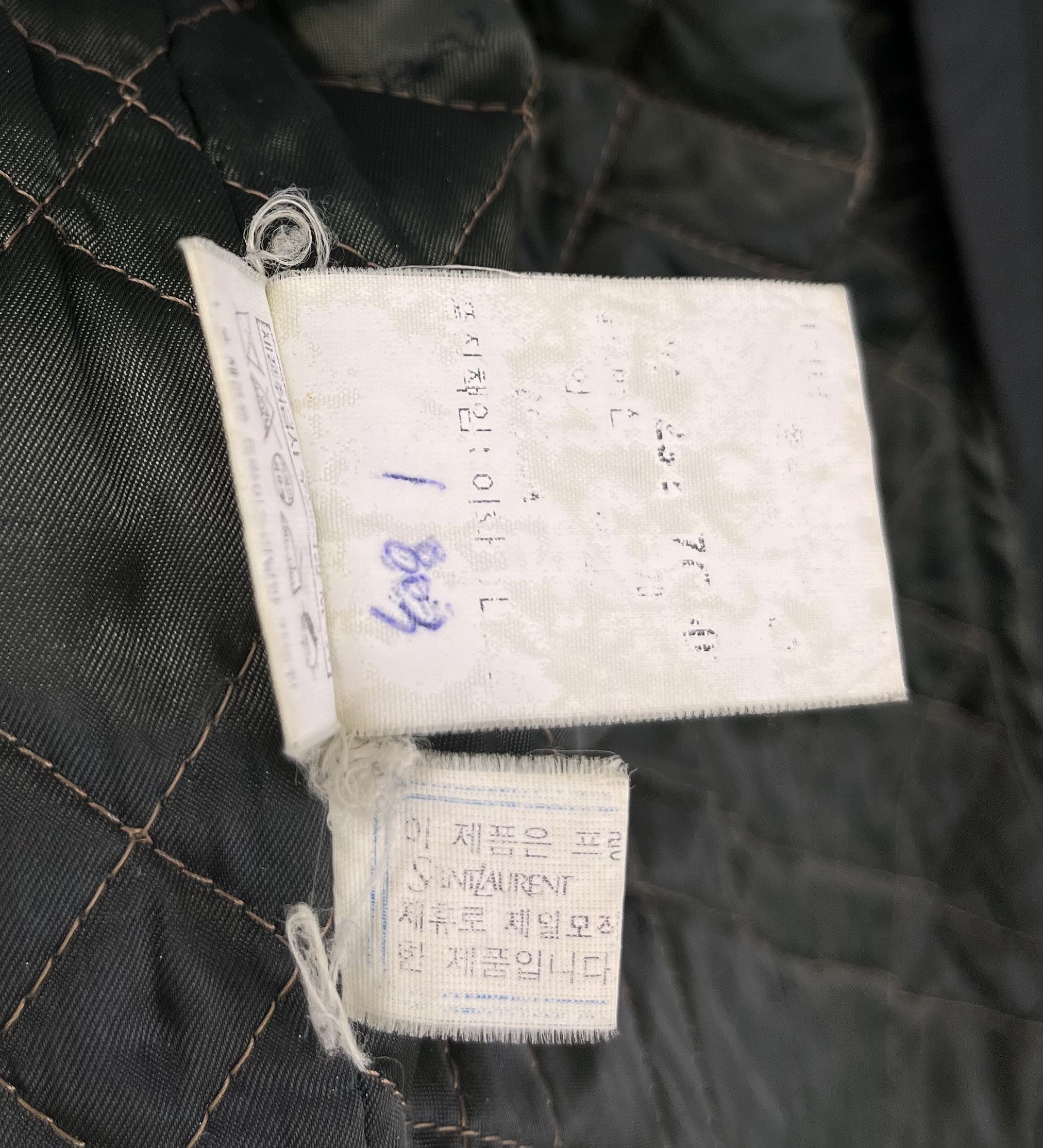 Yves Saint Laurent Vintage Yves Saint Laurent Luxury Button Up Coat Jacket Size US L / EU 52-54 / 3 - 13 Thumbnail