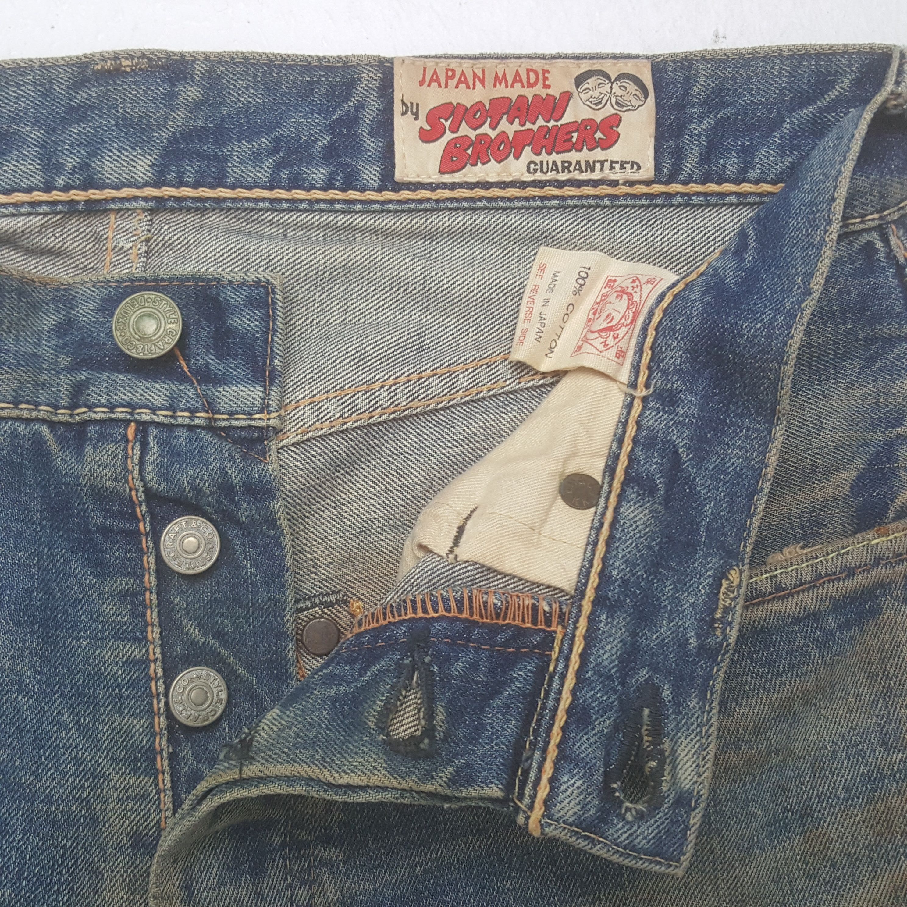 Evisu Vintage Evisu Japanese Brand Daicock Custom Art Denim Jeans Size US 30 / EU 46 - 7 Thumbnail