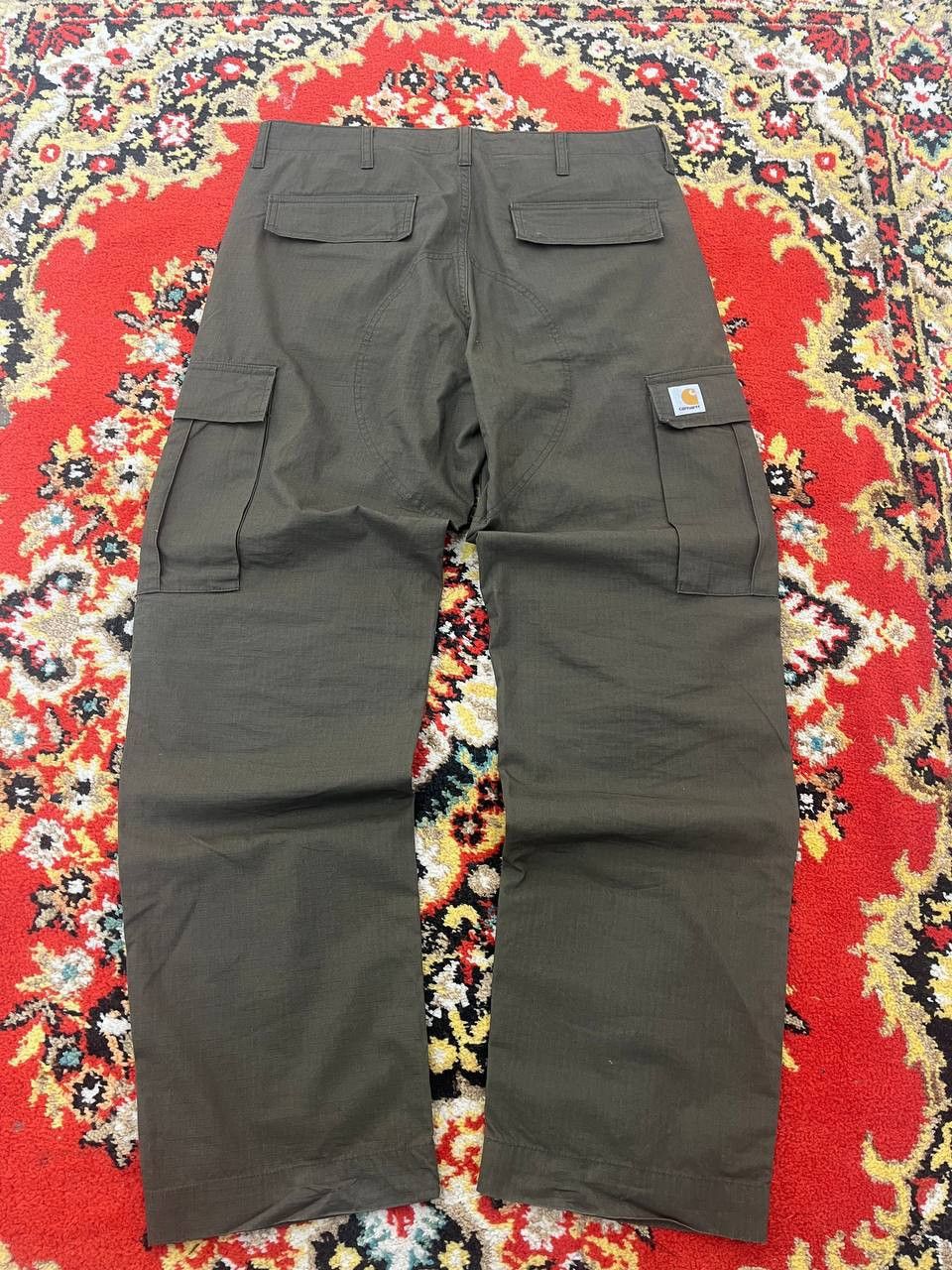Carhartt Carhartt Cargo Carpenter Work Y2K Baggy Pants Size US 34 / EU 50 - 10 Thumbnail