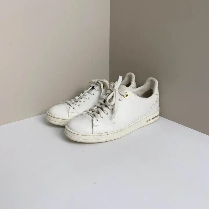 Louis Vuitton Louis Vuitton Frontrow White Cat Illustration Sneakers 0079 Size US 4 / IT 34 - 1 Thumbnail