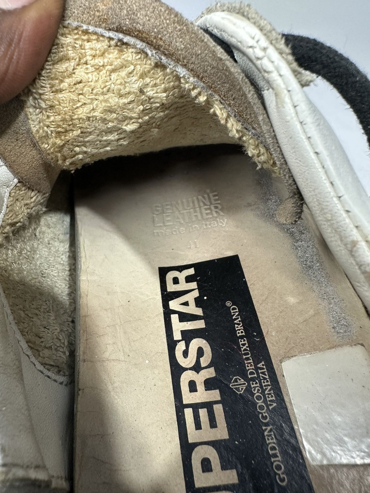 Golden Goose Golden Goose Superstar Ltd Edition Mens Sneakers Size US 8 / EU 41 - 12 Thumbnail