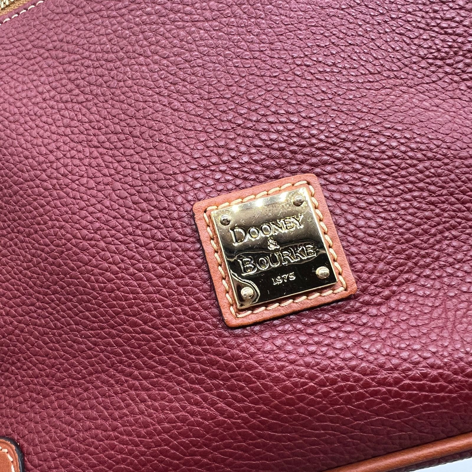 Dooney & Bourke Dooney & Bourke Pebble Leather Crossbody Handbags Wine Size ONE SIZE - 10 Thumbnail