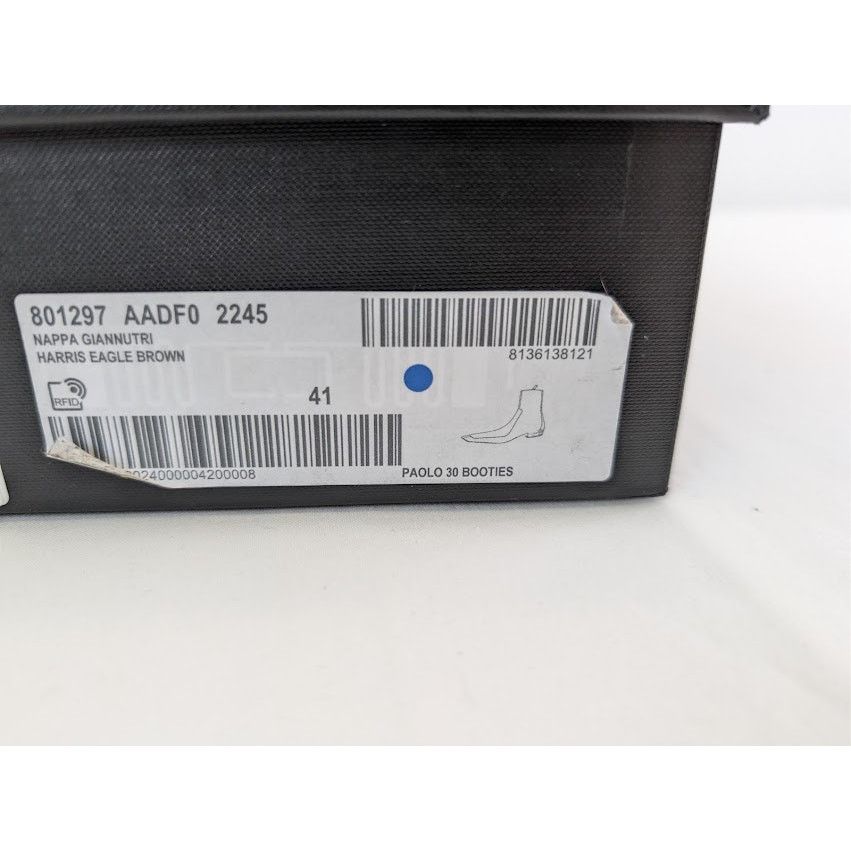 Saint Laurent Paris o1rshd1 Nappa Giannutri Paolo 30 Boots in Eagle Brown Size US 8 / EU 41 - 23 Thumbnail