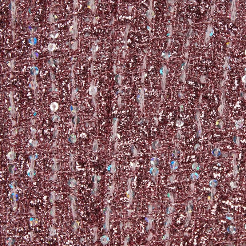 Gucci o1la5ras0526 Sequined Lame Tweed Jumpsuit in Pink Size 26" / US 2 / IT 38 - 8 Thumbnail