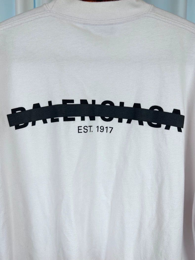 Balenciaga Balenciaga White Remove Short Sleeve Shirt Size US S / EU 44-46 / 1 - 5 Thumbnail