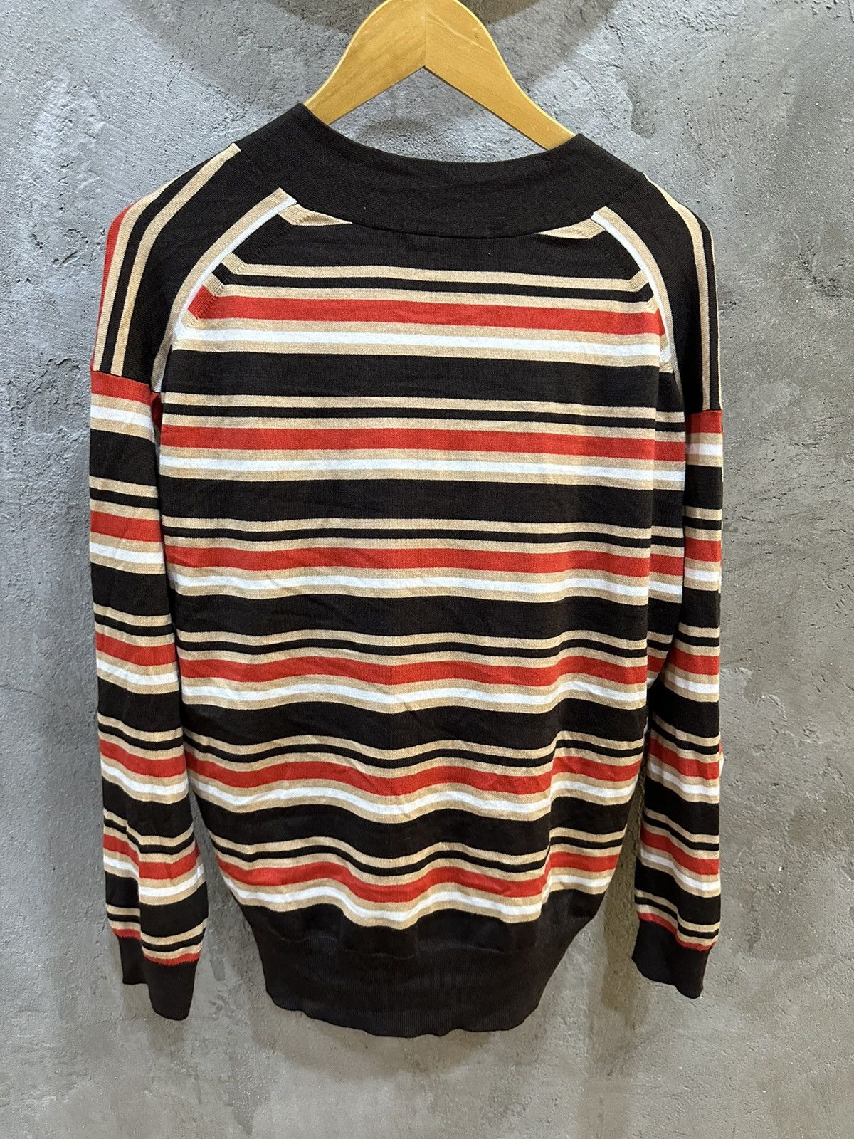 Marni Marni Knitted Stripes Cardigan Size US L / EU 52-54 / 3 - 7 Thumbnail