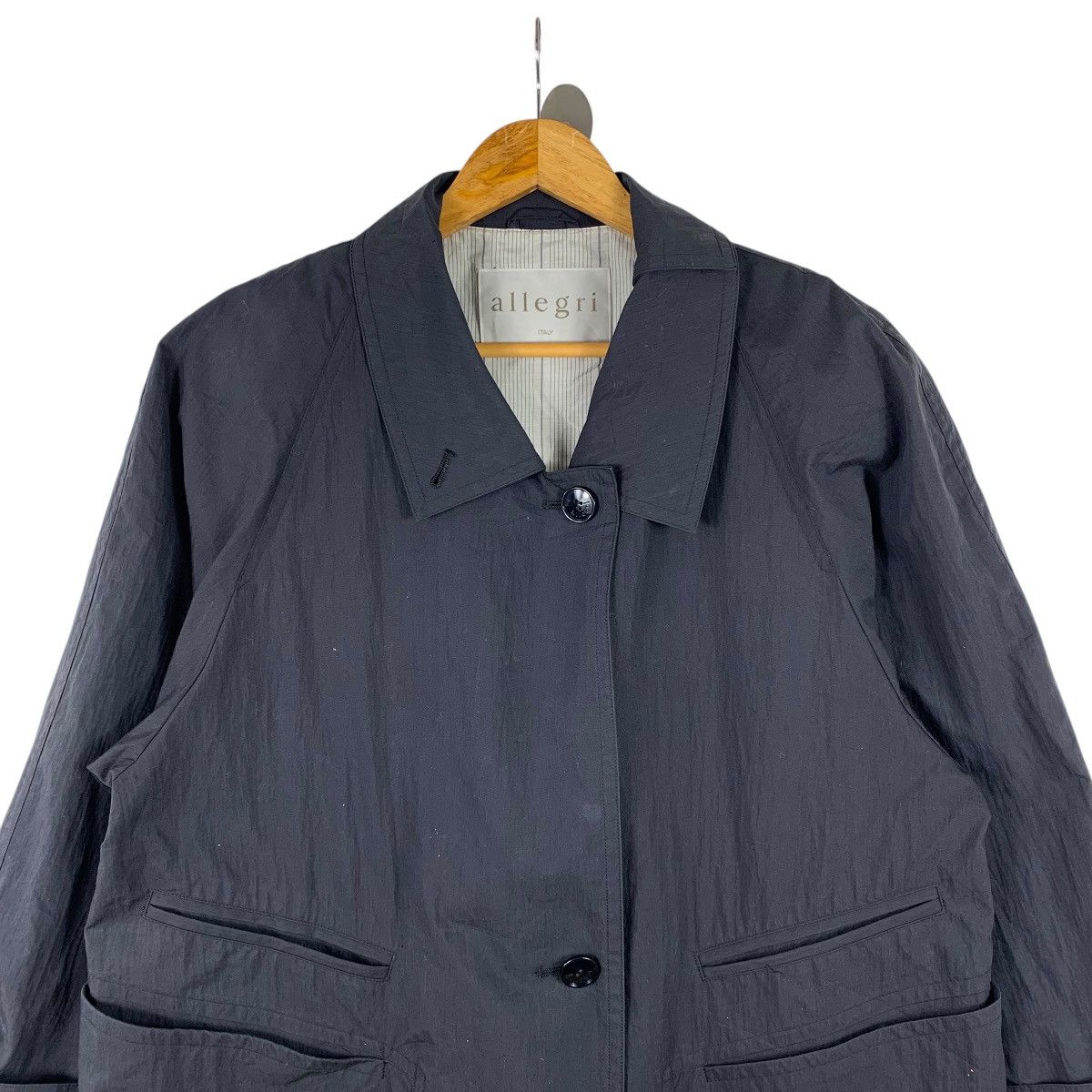 Allegri ALLEGRI Italian Designer Casual Designer Long Coat Jacket Size US L / EU 52-54 / 3 - 4 Thumbnail