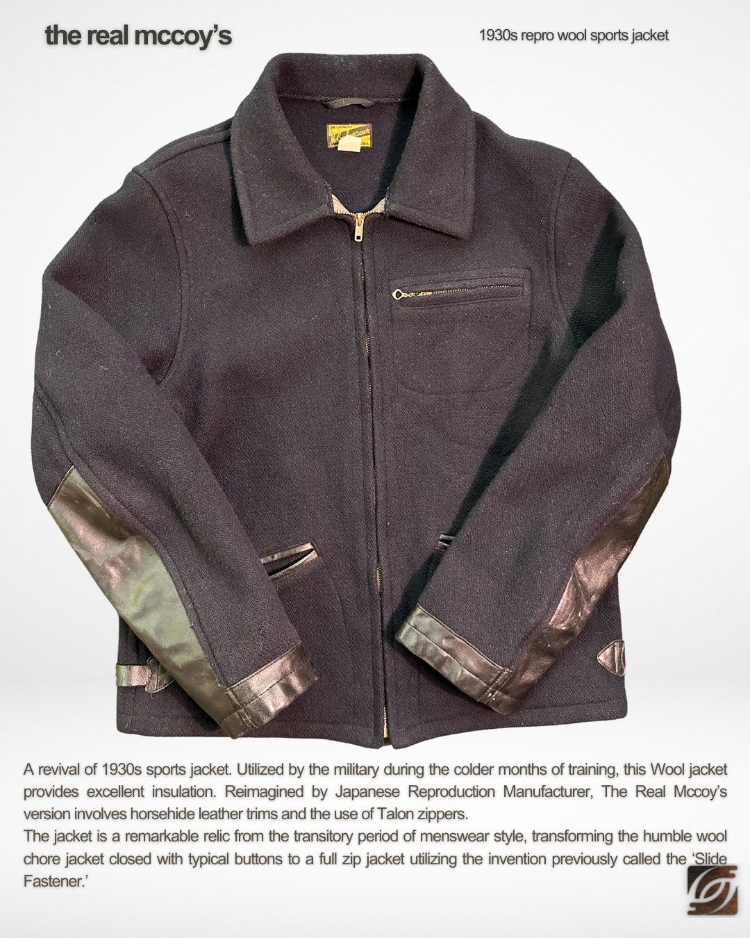 ジャケット・アウター REAL McCOY'S WOOL FIELD SPORTS JACKET FIELD SPORTS JACKET – The Real McCoy's